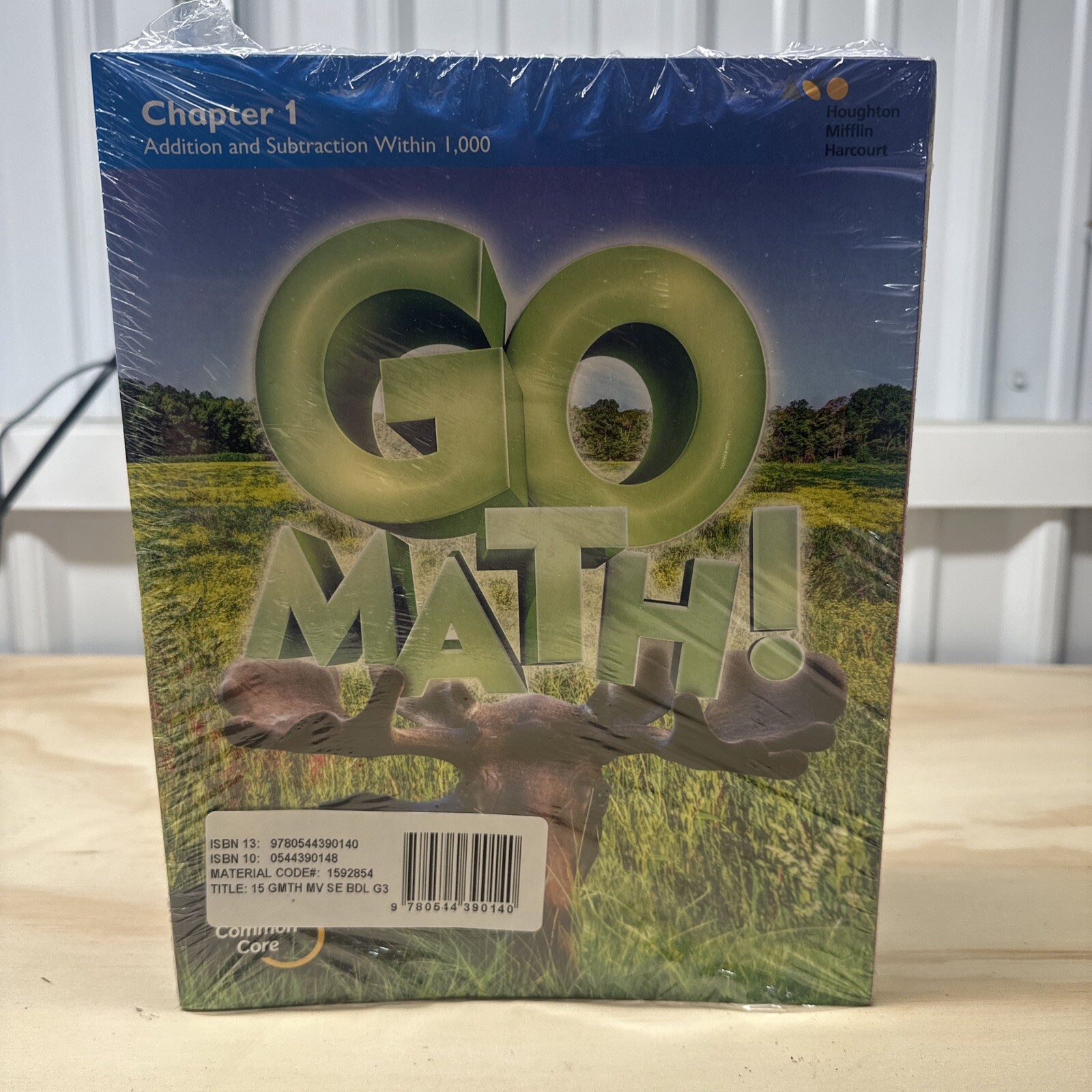 HMH Go Math ! Grade 3 Student Edition Set Chapters 1-12 Common Core