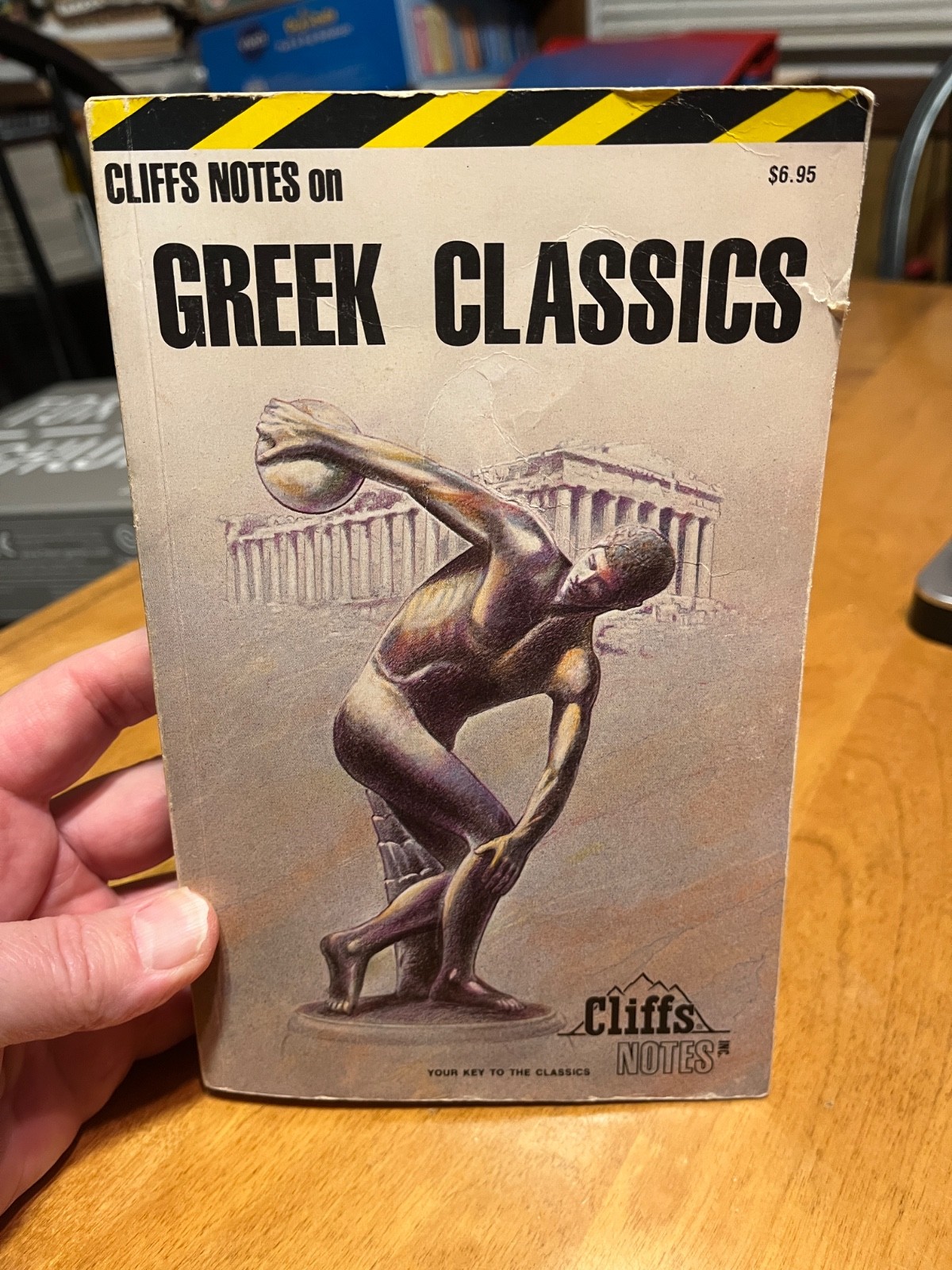 CLIFF NOTES ON GREEK CLASSICS, 1988