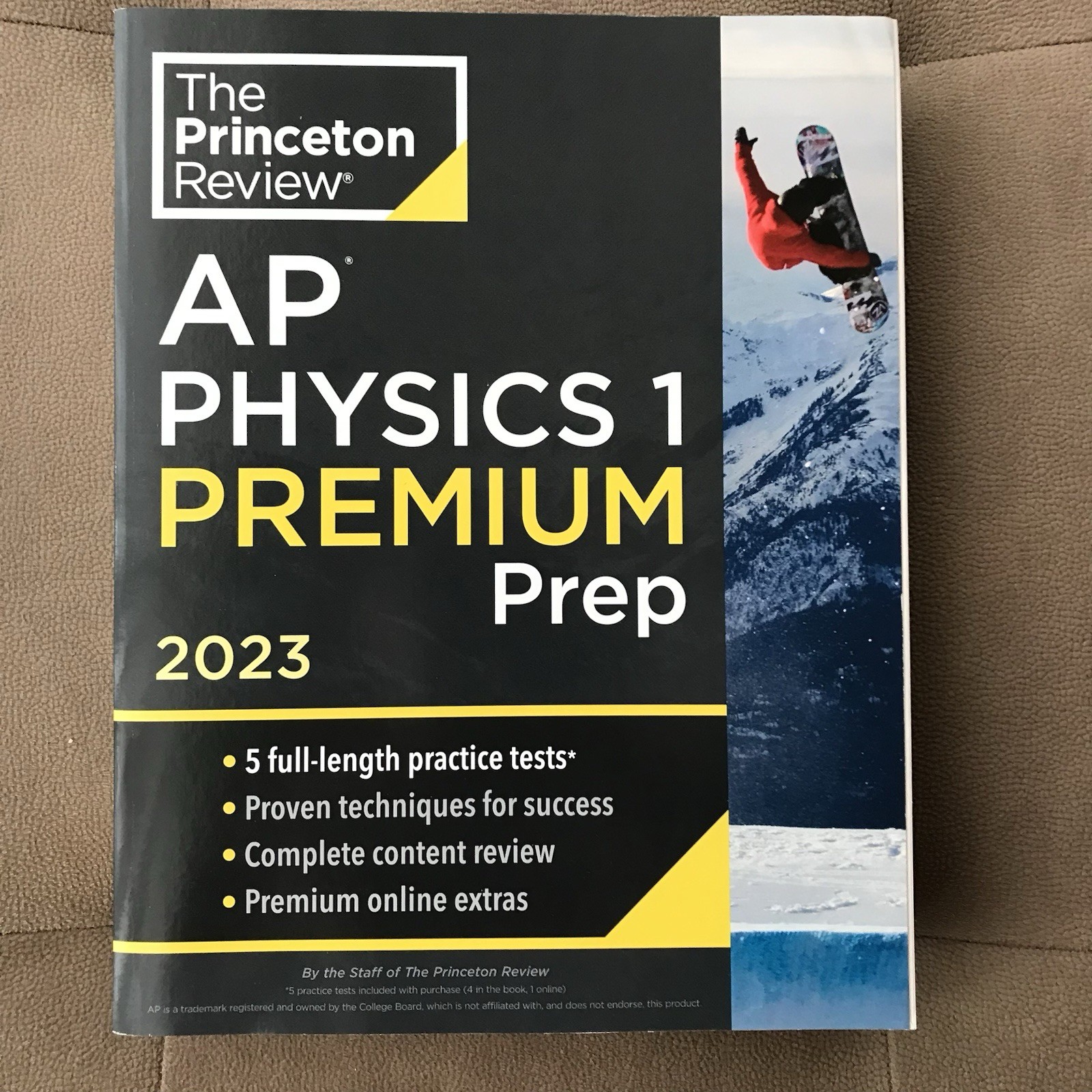 The Princeton Review AP Physics 1 Premium 2023 Study Guide