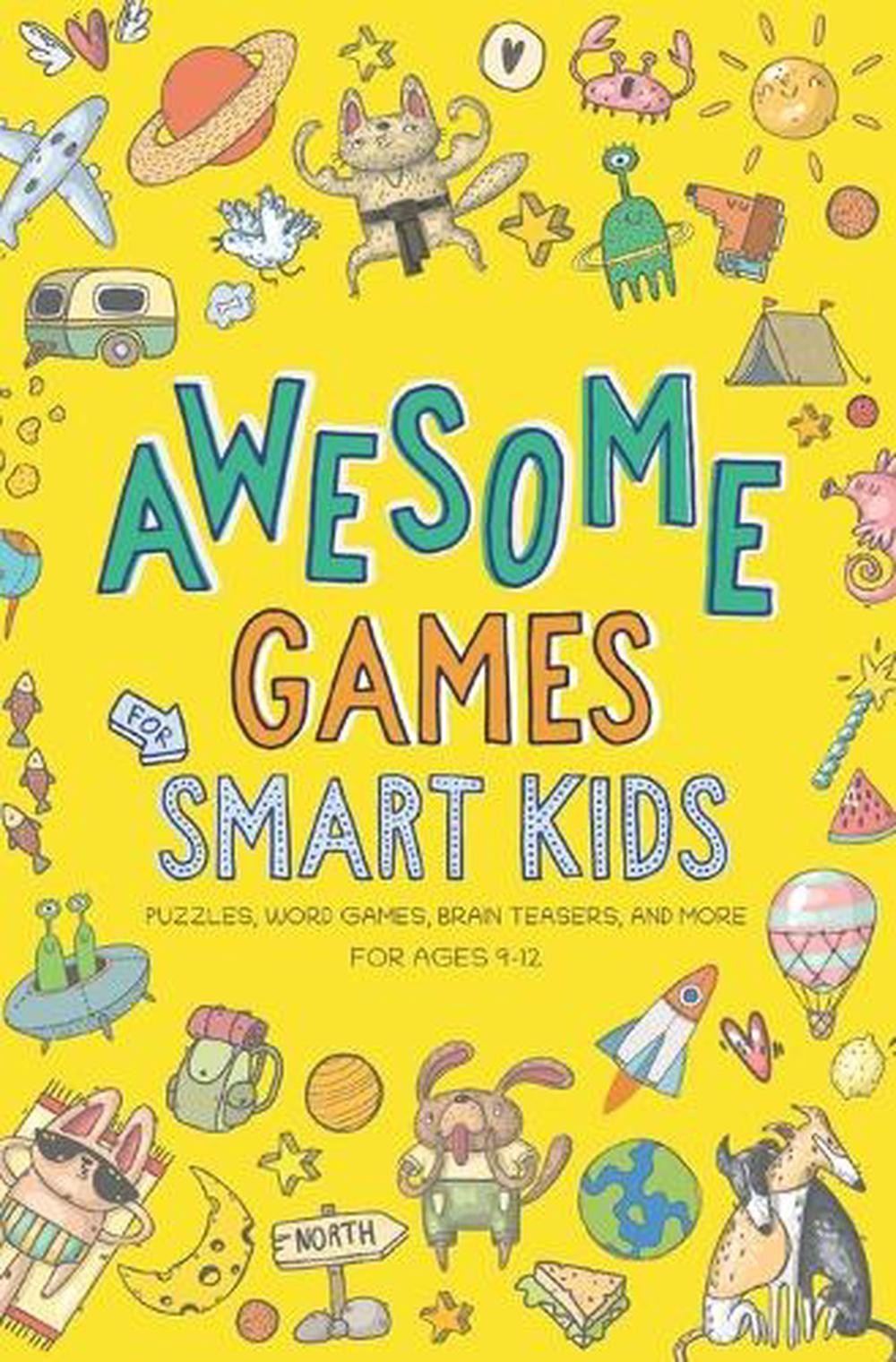 Awesome Games for Smart Kids: Fun puzzles, word games, and brain teasers. Activi