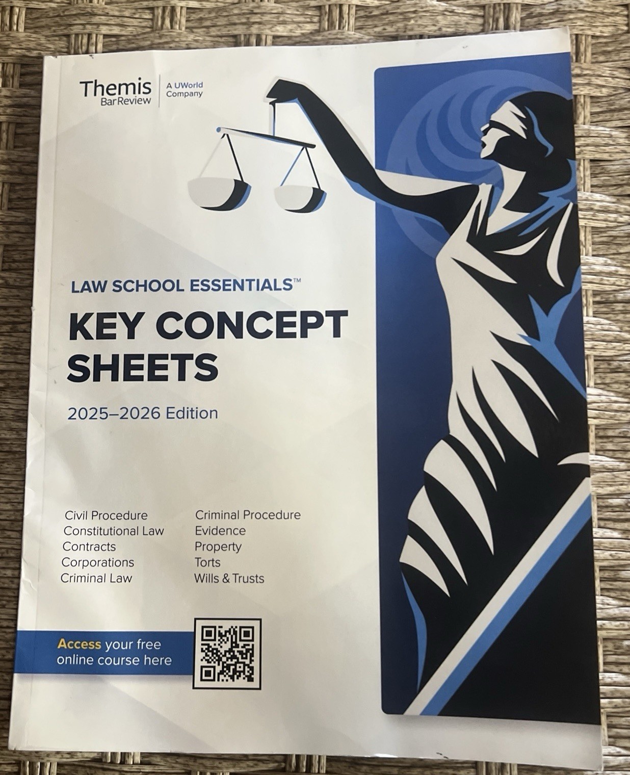 Themis Bar Review, Law School Essentials Key Concept Sheets 2025-2026 Edition