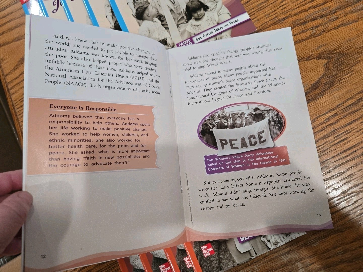 10 Grade 5 Readers «Jane Addams» Homeschool/Classroom McGraw-Hill Education