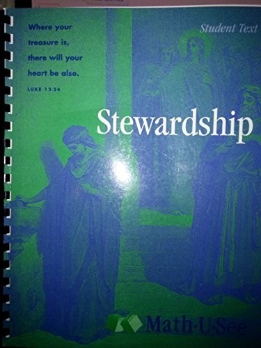 Stewardship Student Text (Book & te…, Steven P. Demme