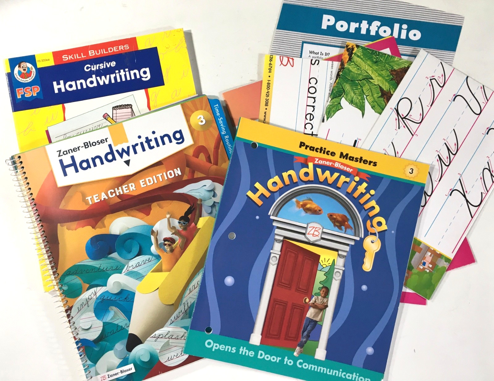 Zaner Bloser Gr 3 Handwriting TE + Practice Masters+ Add’l Cursive Workbook 2020