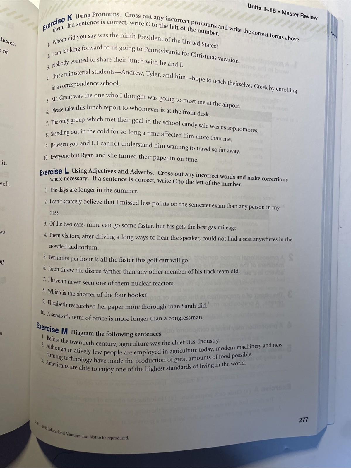 📔ABEKA GRAMMAR & COMPOSITION WORK-TEXT IV 4TH EDITION STUDENT WORK BOOK