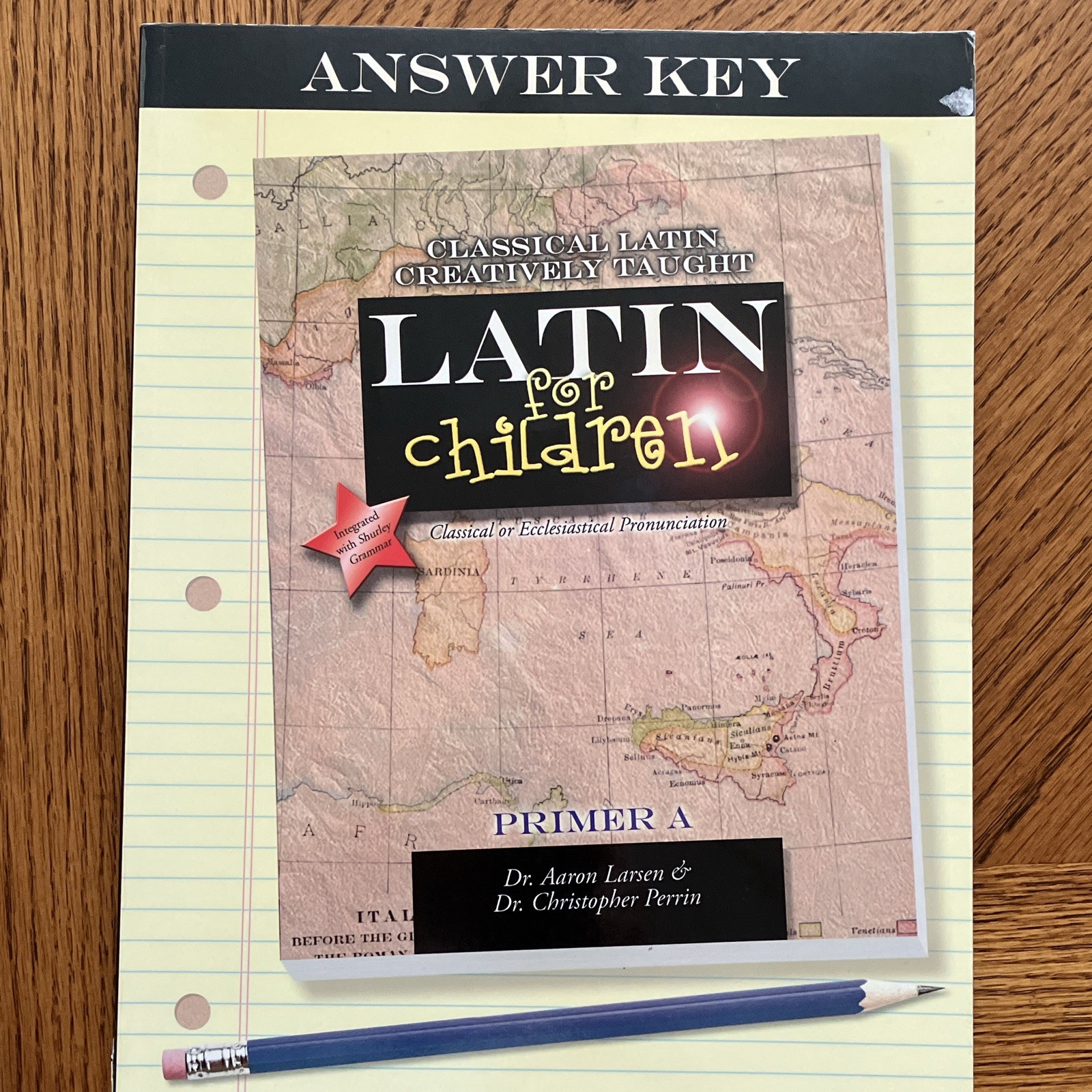 Classical Academic Press Latin for Children Primer A Answer Key PB