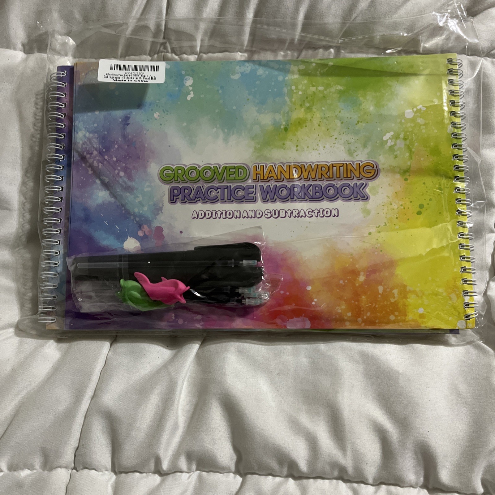 Qianshouyan Magic Grooved Writing Practice Books, Grooved Handwriting Practice f