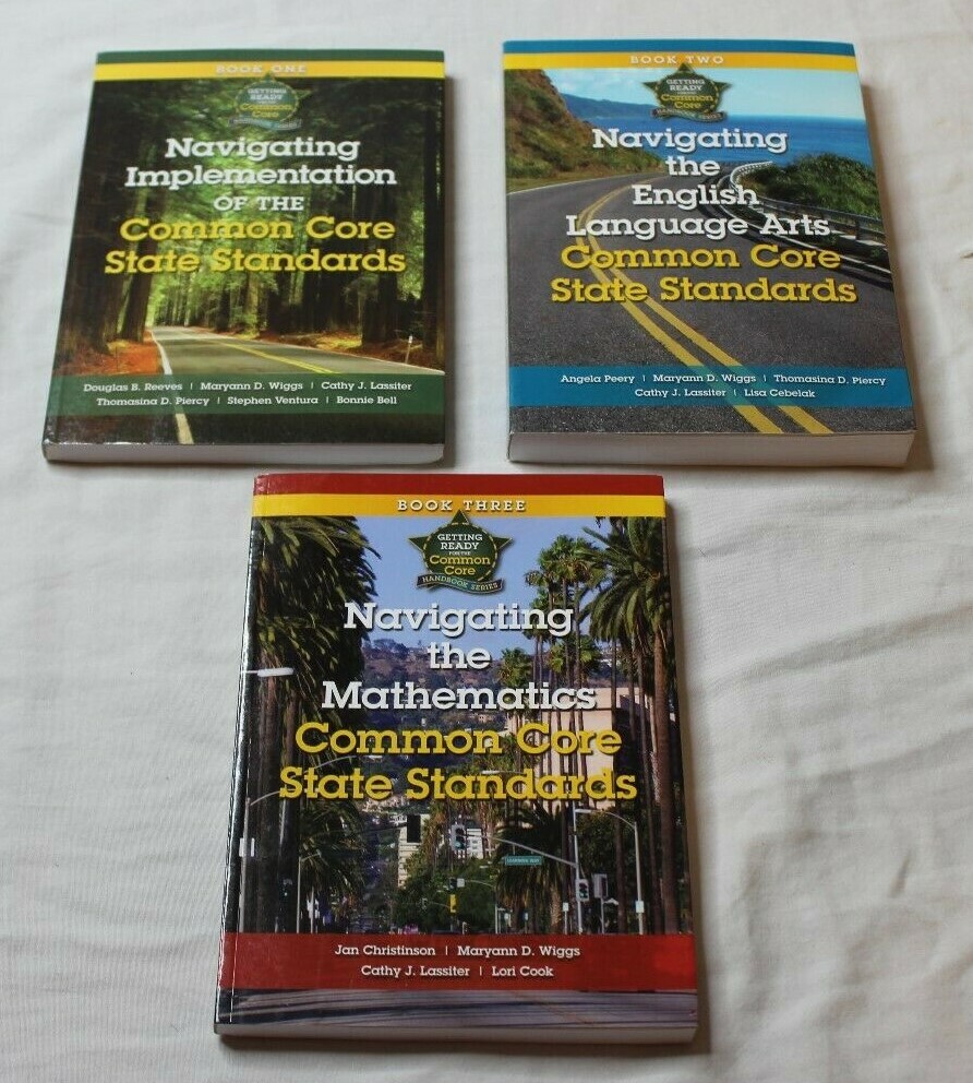 Getting Ready For the Common Core Handbook Series Set English, Math 3 Book Set
