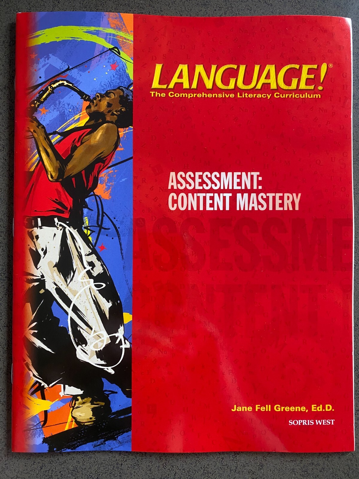 LANGUAGE! Book A Assessment: Content Mastery 3rd Edition by Jane Fell Greene