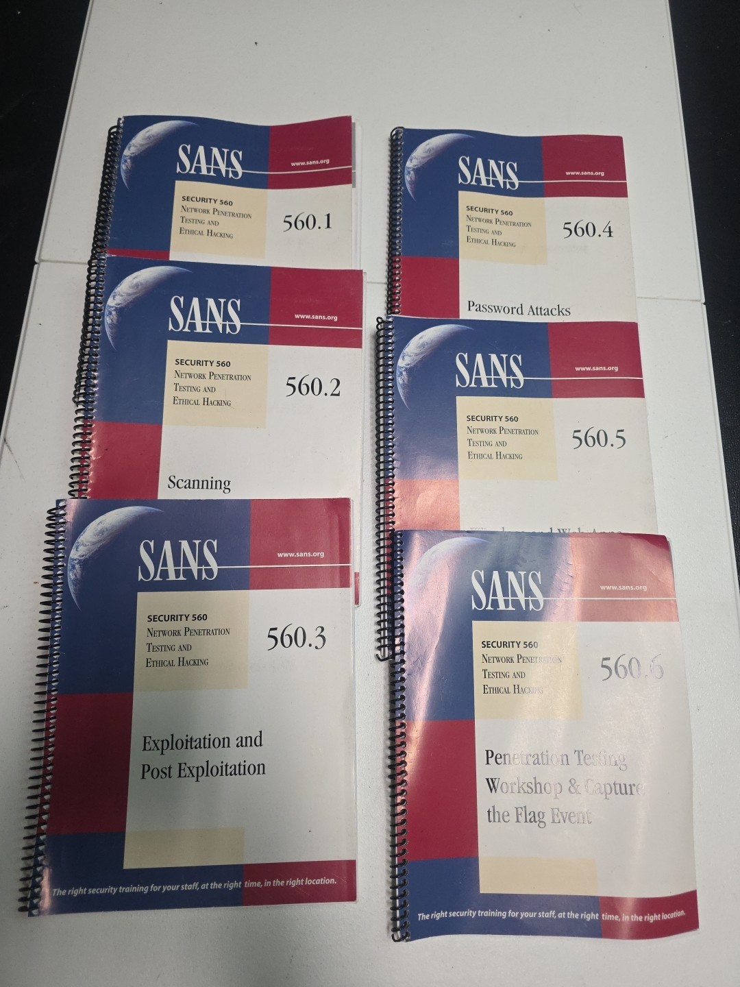 SANS 560 Network Penetration Testing And Ethical Hacking Books