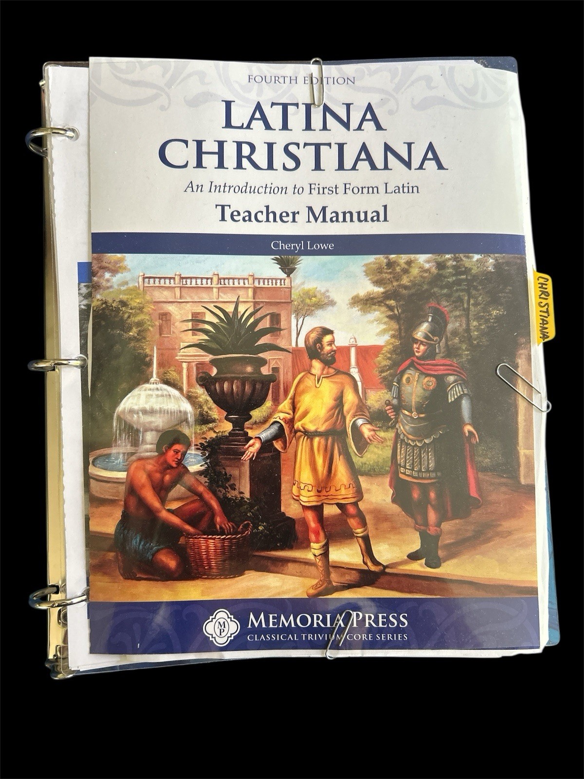 Memoria Press Latina Christiana Teacher Manual