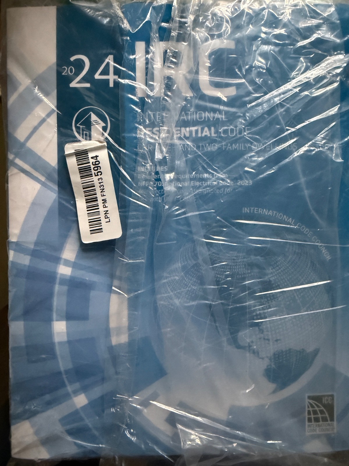 2024 International Residential Code for one and two family dwellings. Brand New.