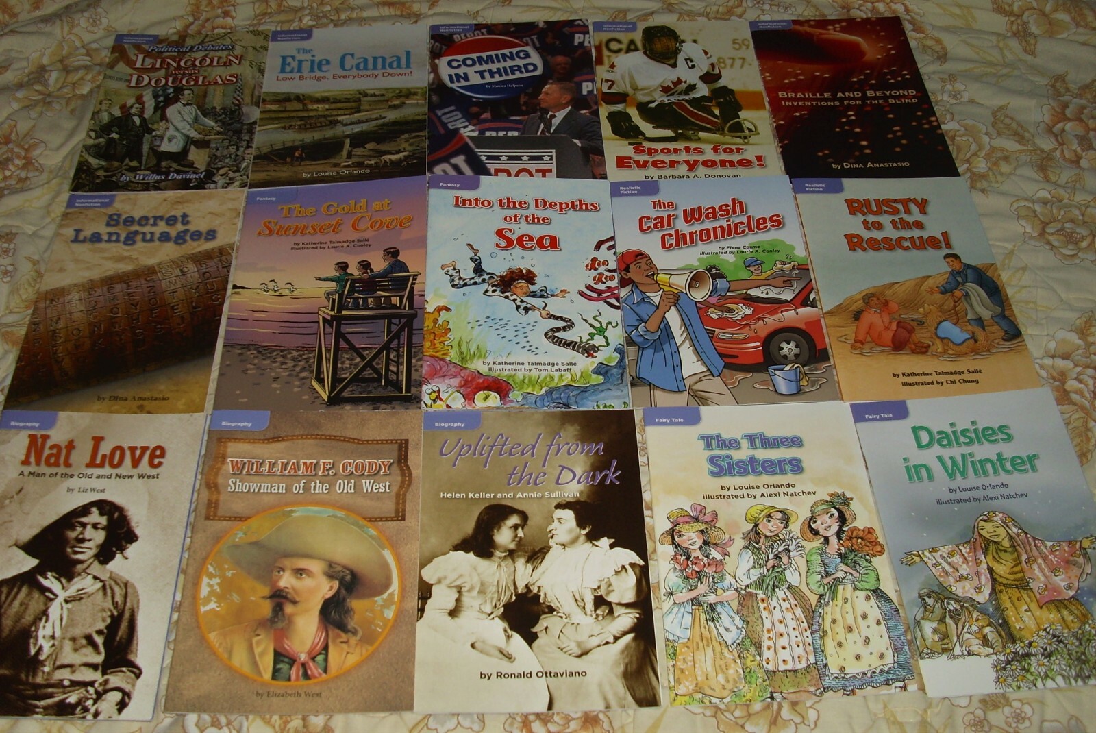 5thGRADE-NewBooks-15-(3-Bio/6-INF-SS/2-Real.F/2-FT/2-Fntsy)-MacmillanMcGrw-Hill