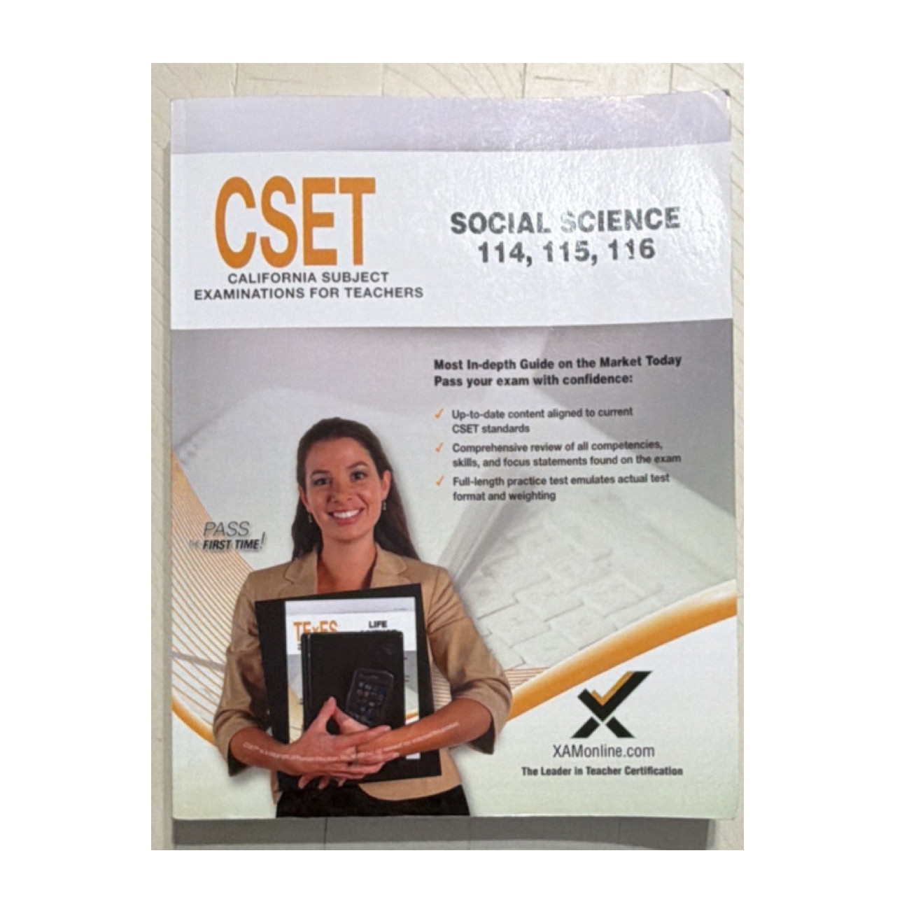 CSET Social Science 114 115 116 Study Guide Book, California Subject Exams