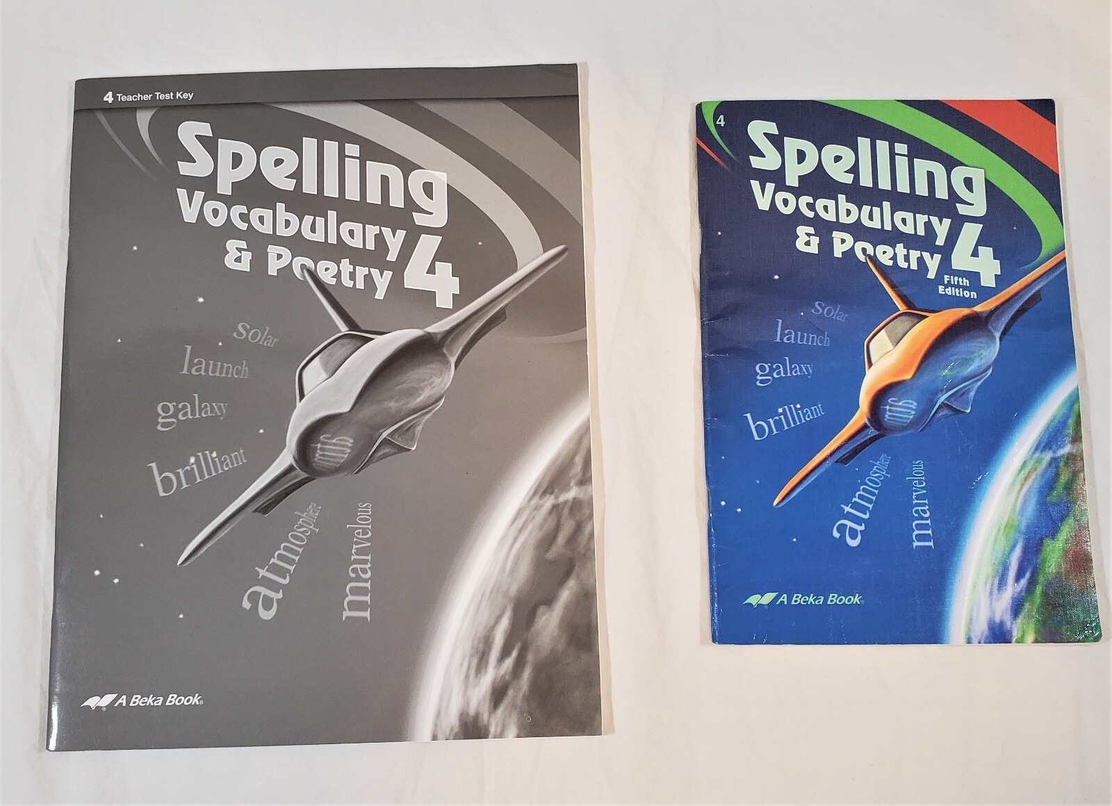 Abeka Books – Spelling Vocabulary & Poetry 4 (5th ed) Student/Test Key