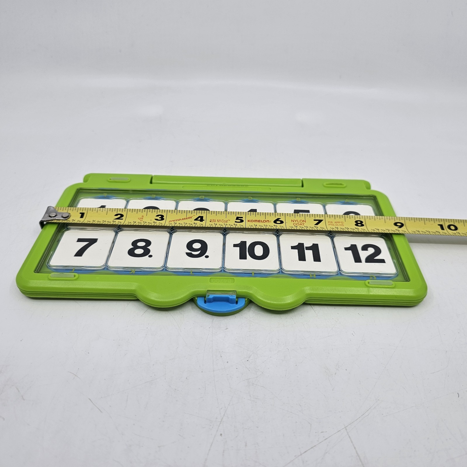 Hand2mind Versa Tiles Math Answer Case 12 Tiles Educational Self Check Green