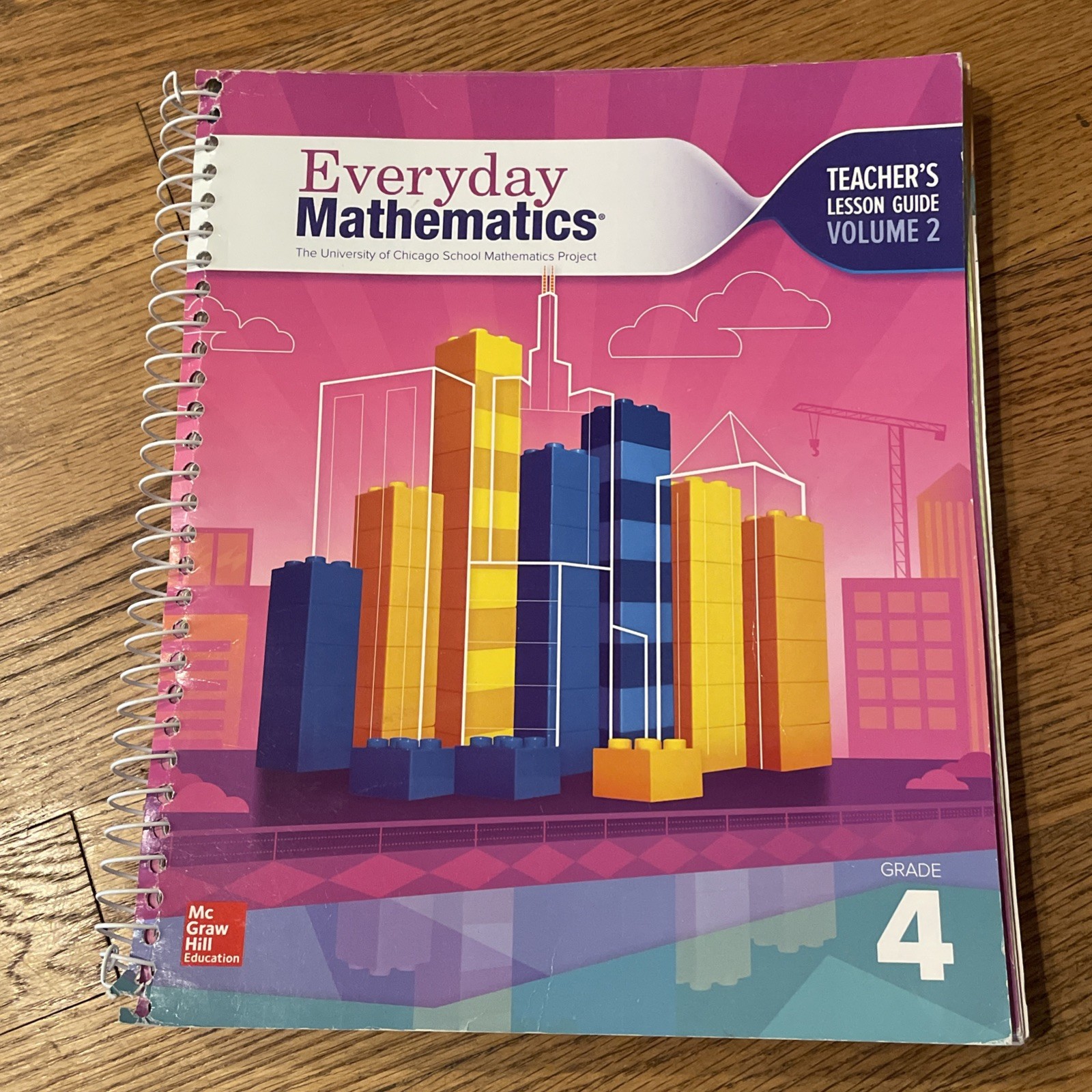 Everyday Mathematics Grade 4 Teacher Lesson Guide Volume 2 Spiral Book