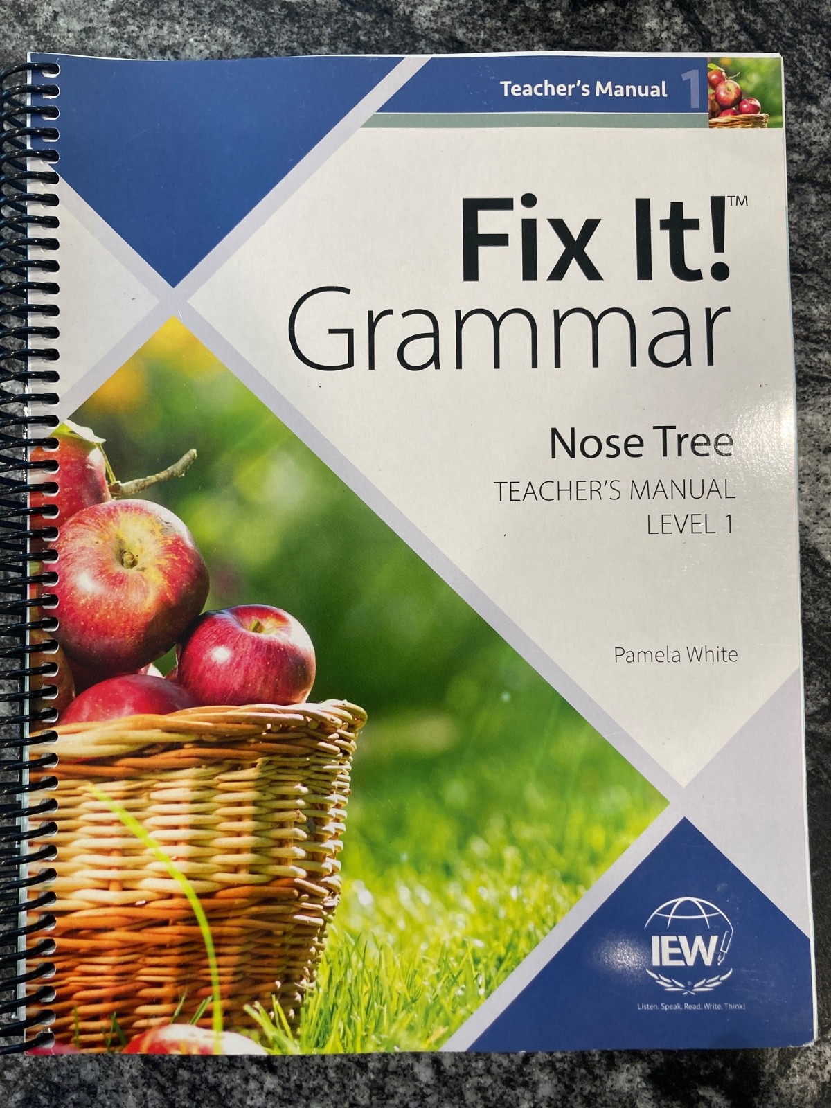 Fix It! Grammar: the Nose Tree, Teacher’s Manual Book Level 1 by Pamela White…