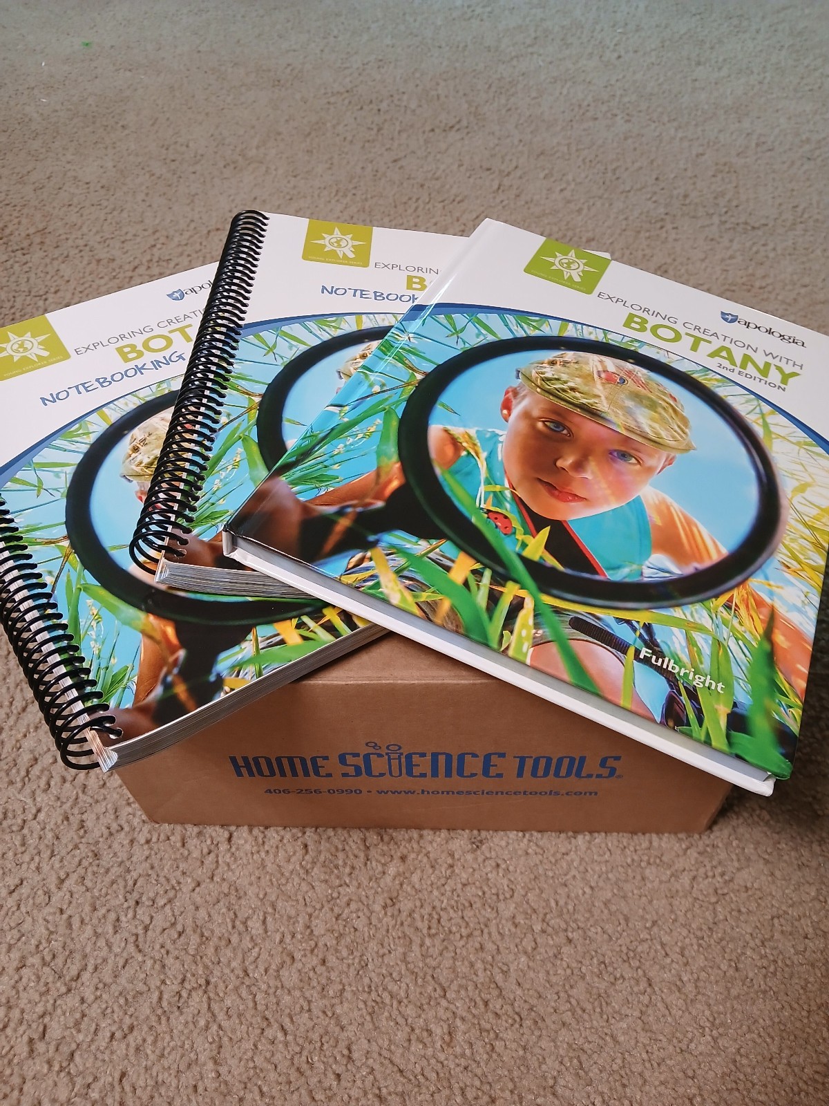 Apologia Exploring Creation with Botany Bundle – Textbook, 2 Journals & Lab Kit