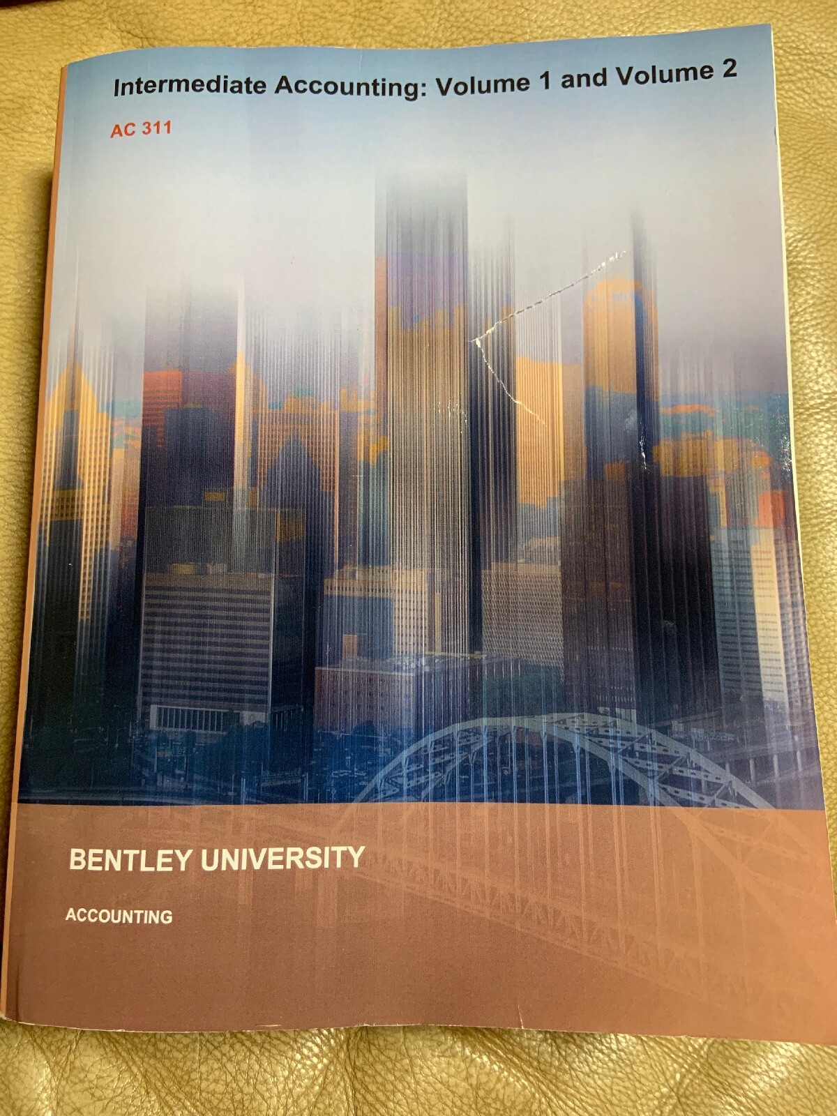 Intermediate accounting:volume 1 and Volume 2:Bentley University