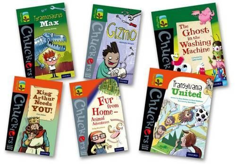 Oxford Reading Tree TreeTops Chucklers: Oxford Levels 12-13: Pack of 6 by Michae