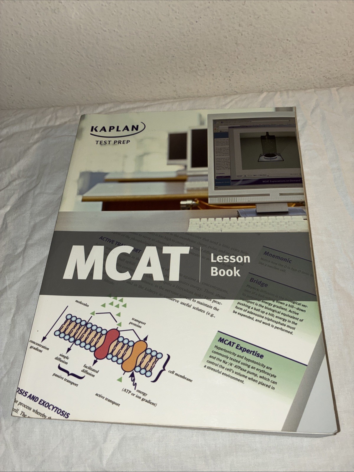 Kaplan MCAT Lesson Book 2012 Test Prep Pre-Med Textbook Study Guide