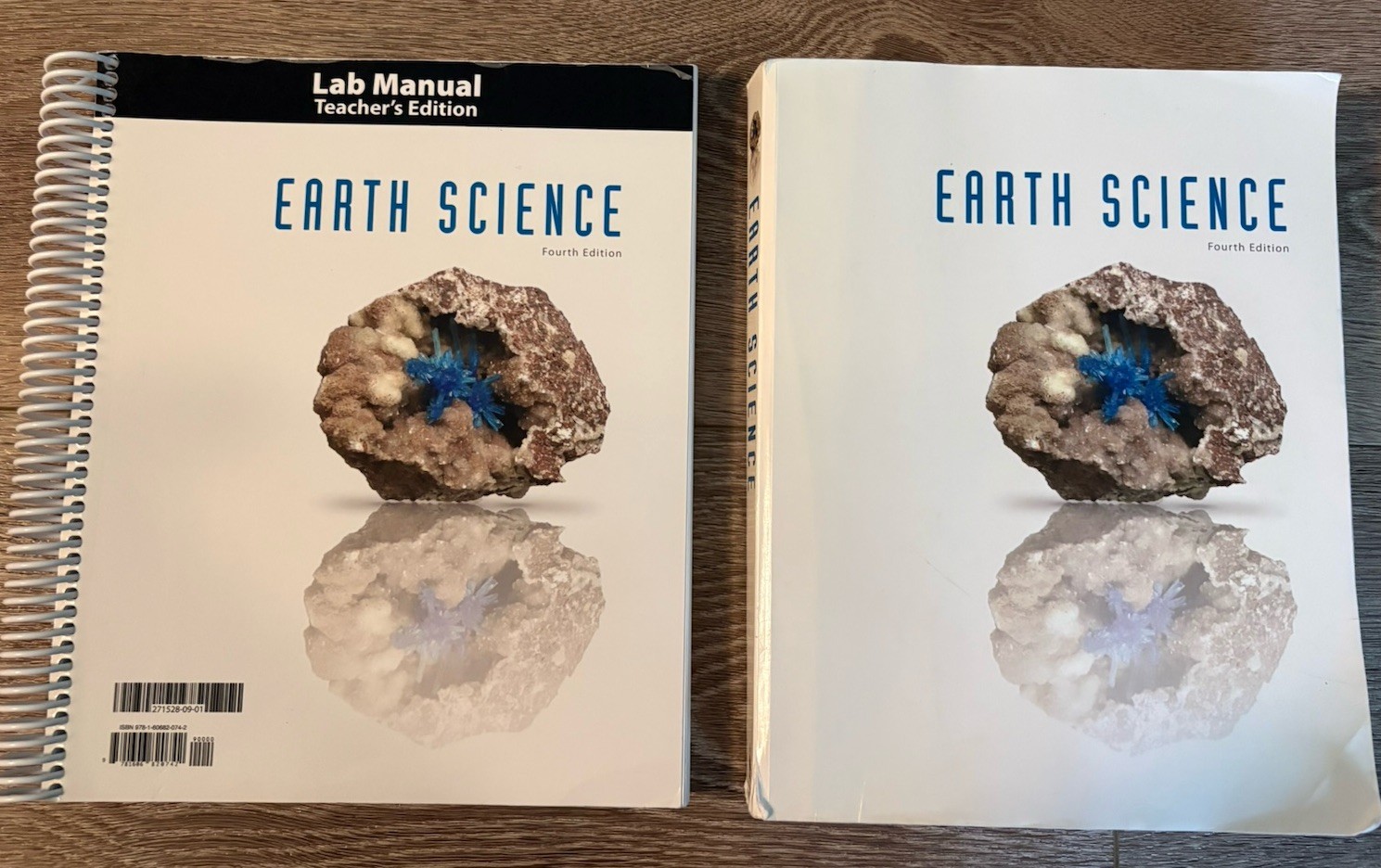 BJU Press Bob Jones Earth Science Fourth Ed 8th Grade Student Book & Lab Manual
