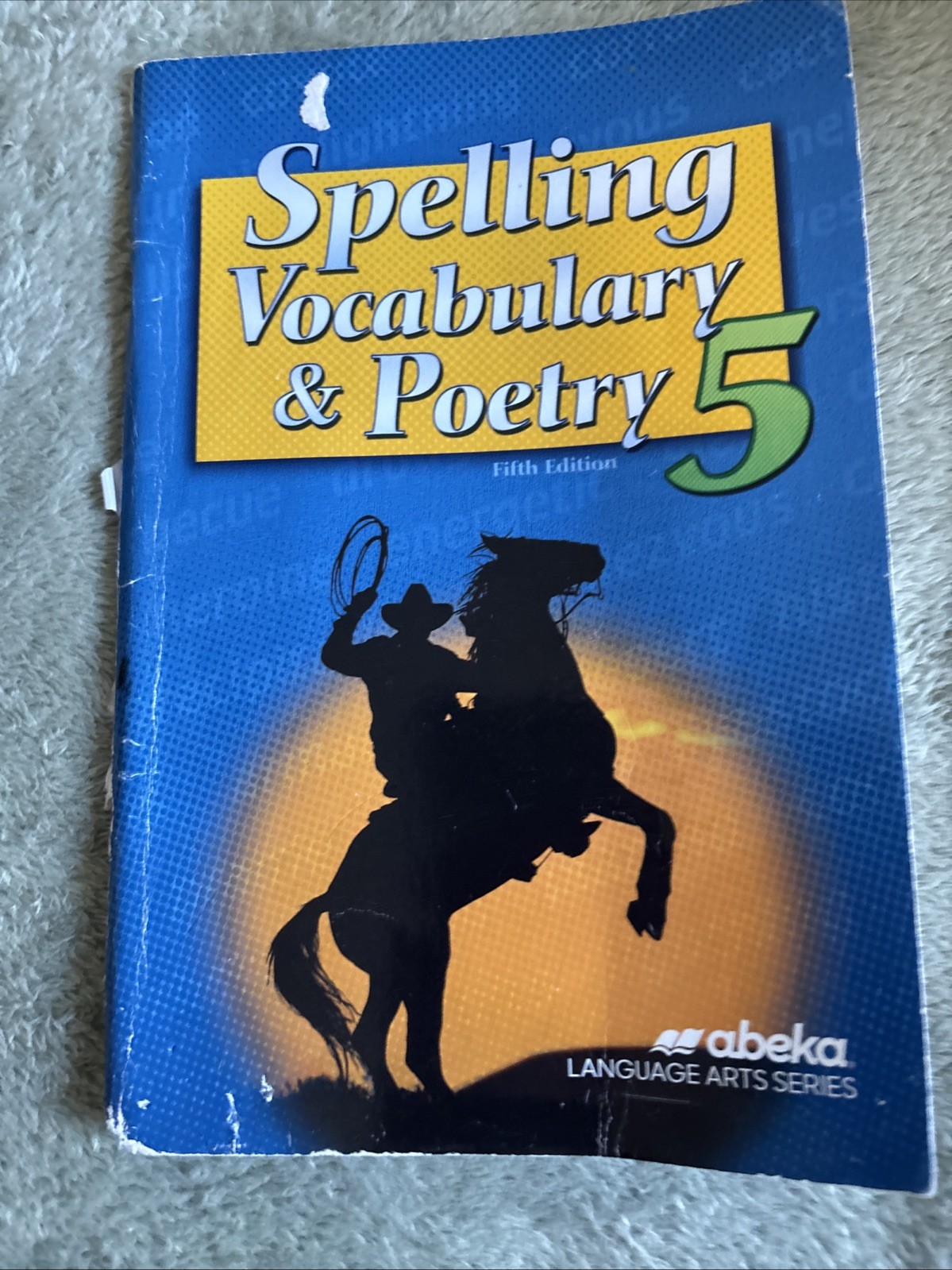 Abeka Spelling Vocabulary & Poetry 5 Teacher Edition With Disk Language Arts