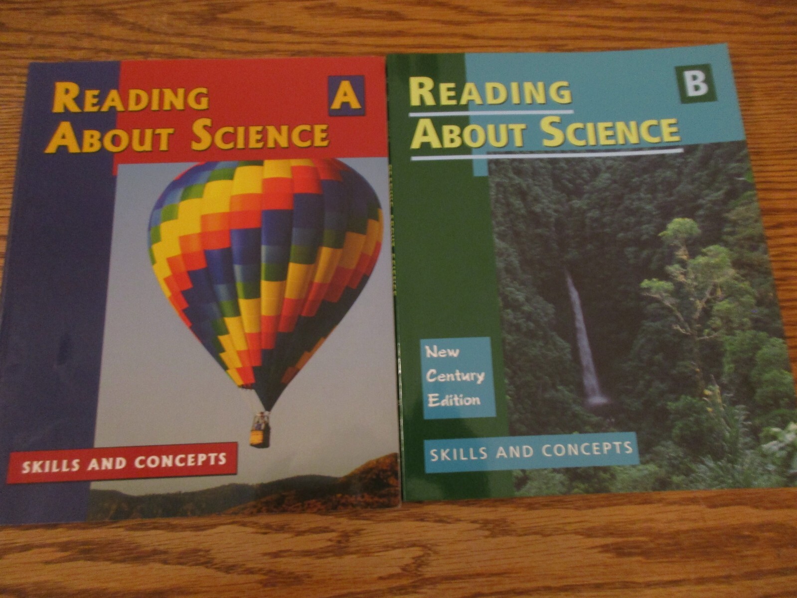 Reading About Science set Books A-C, E-F