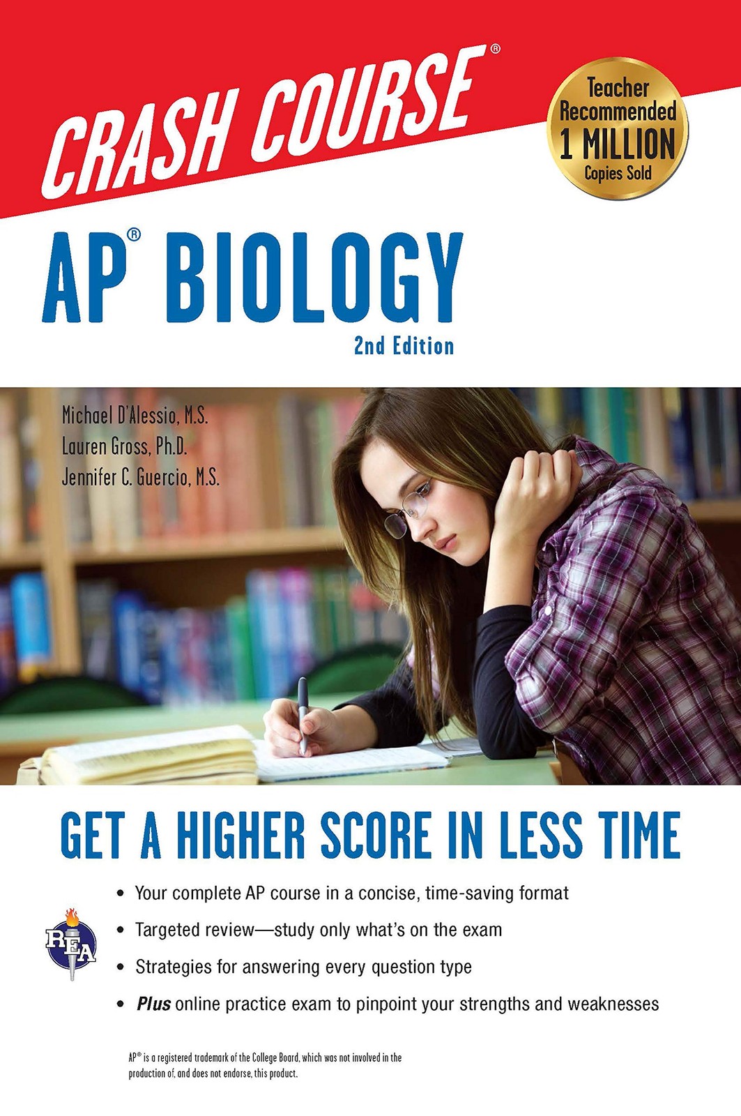 AP® Biology Crash Course, 2nd Ed., Book + Online: Get a Higher Score in Les…
