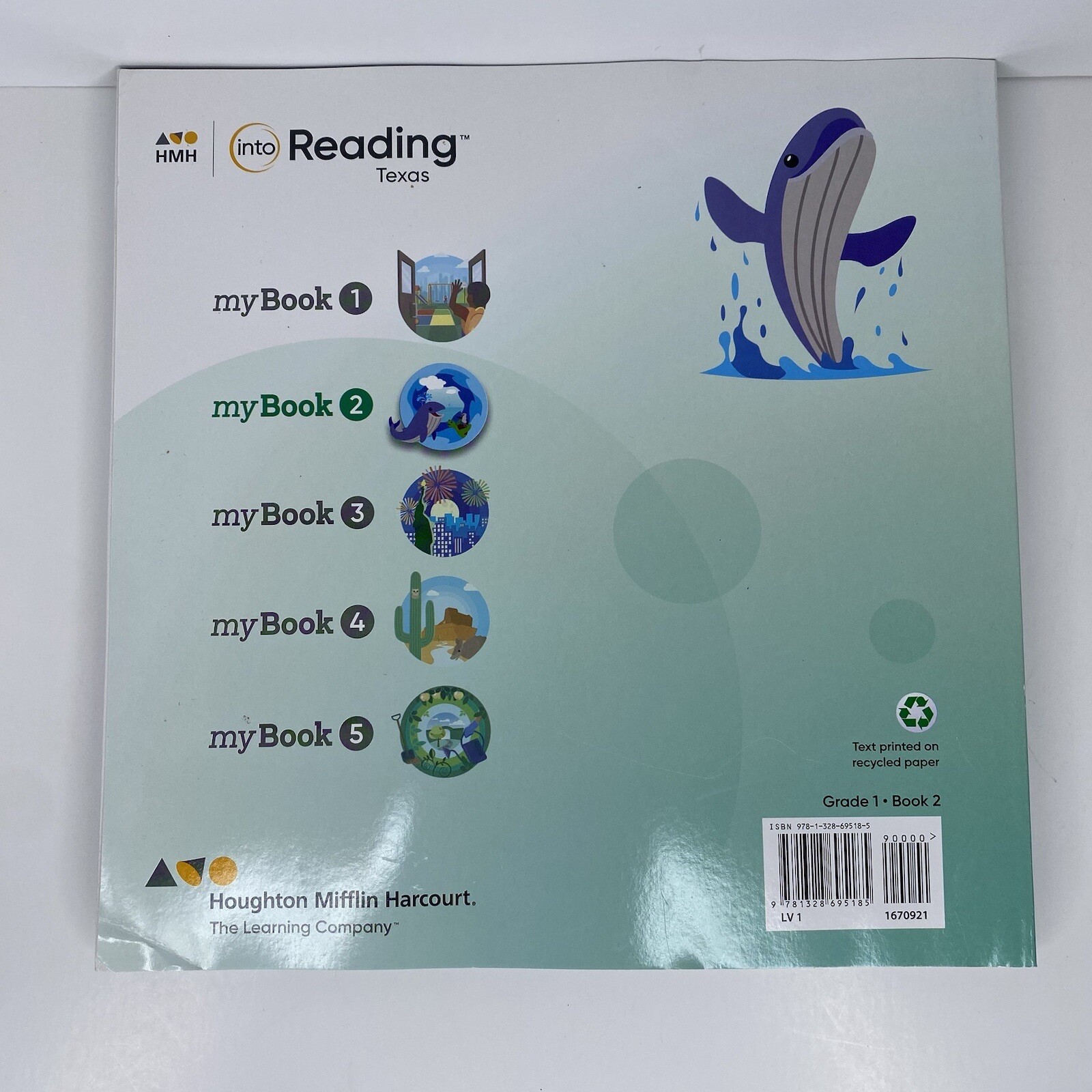 First Grade 1 HMH Into Reading Practice Workbook Text 1-3 Book Set My Book Texas