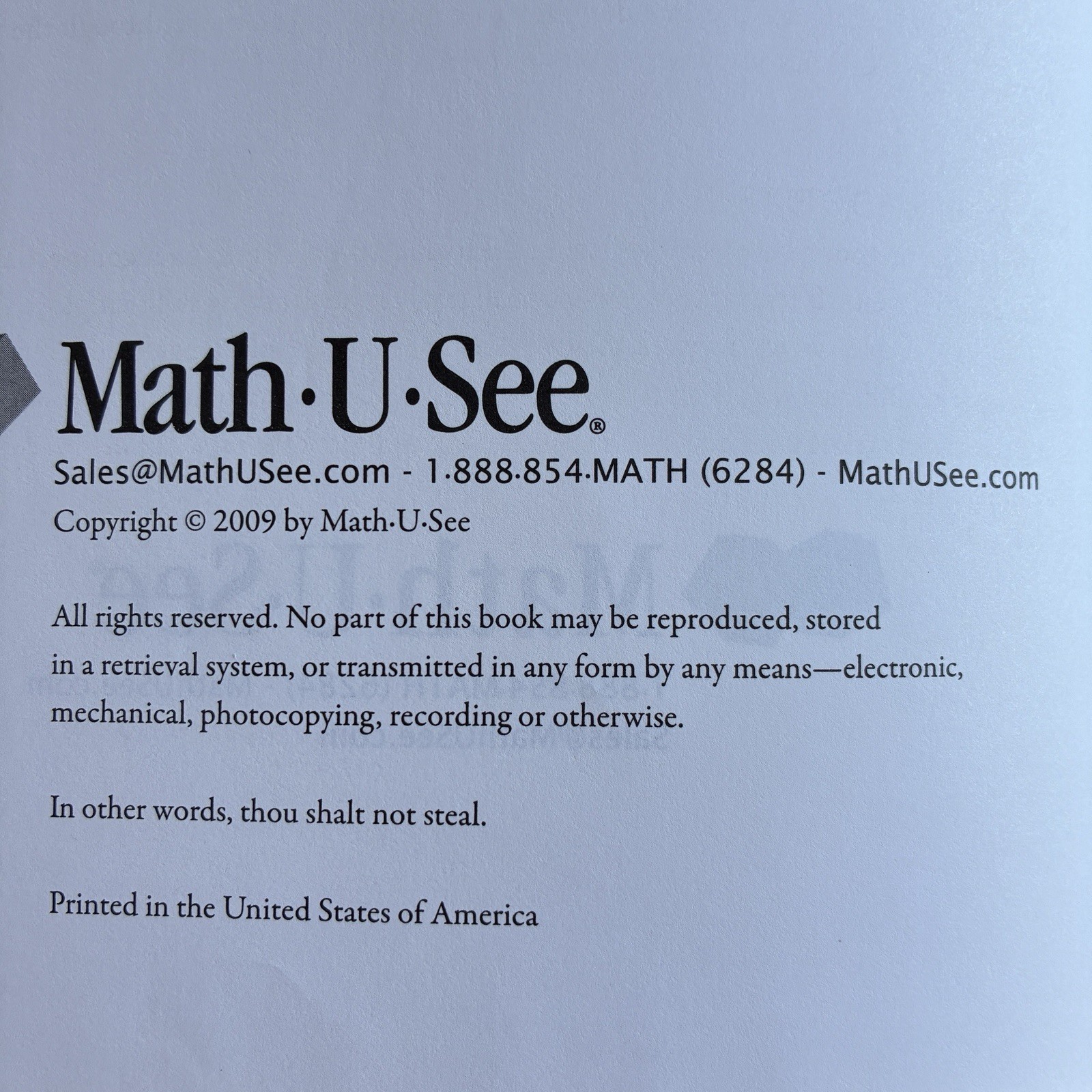 Math-U-See Algebra 1 Set (2009) Instruction Manual, Test Booklet ,2 DVDs tested