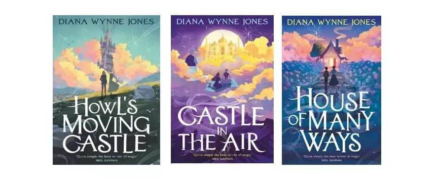 World of Howl Collection Howl’s Moving Castle, House of Many Ways ,Castle in Air