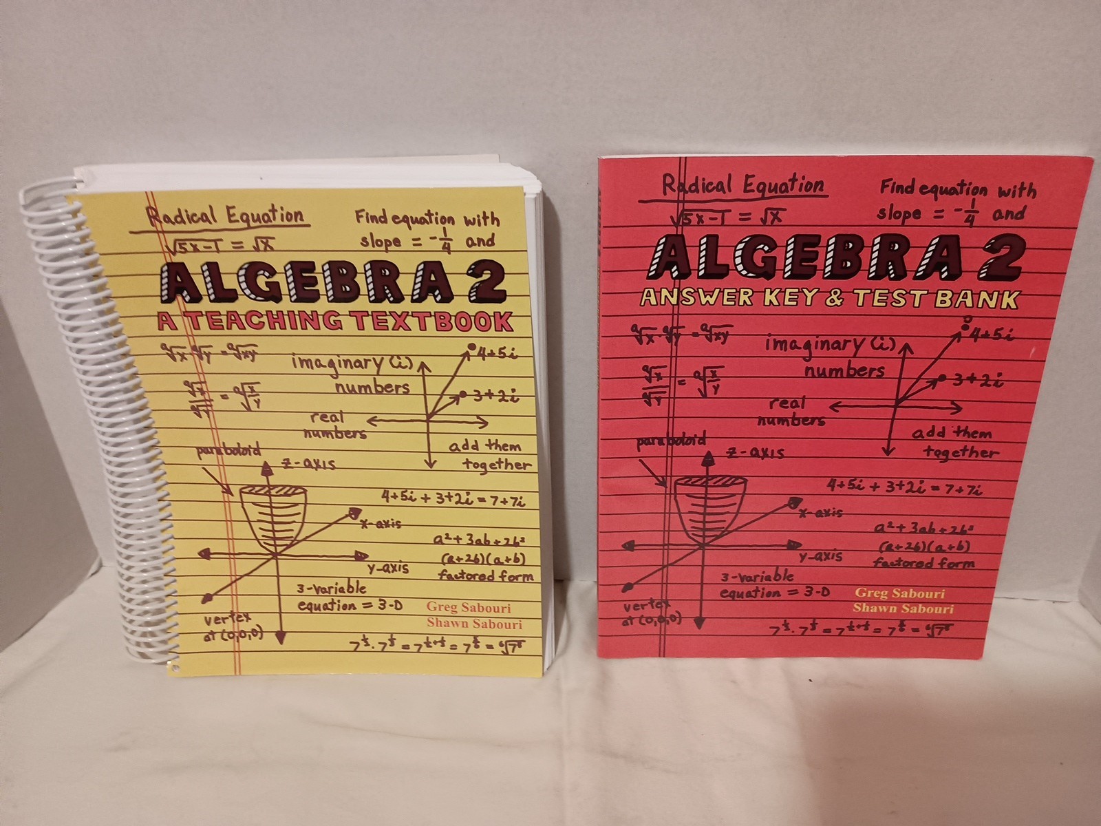 Algebra 2 A Teaching Textbook & Answer Key/Test Bank