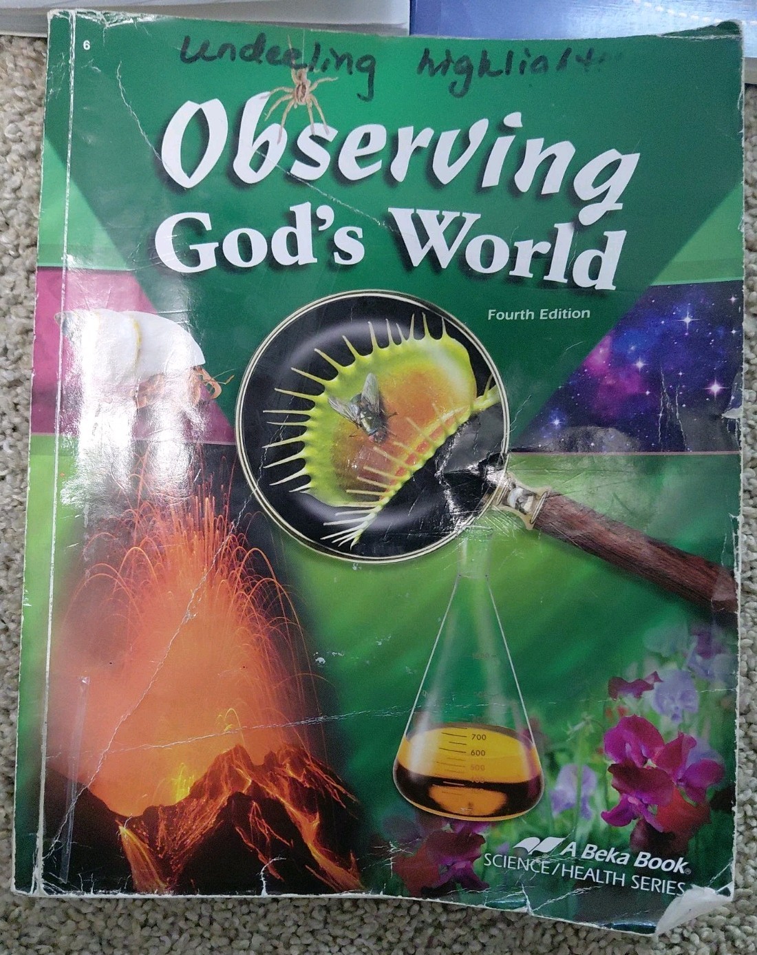 Observing God’s World 4th Edition Abeka Science Series — Grade 6