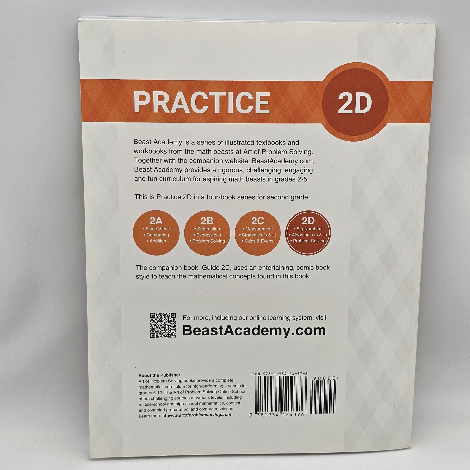 BEAST ACADEMY MATH PRACTICE 2D by Jason Batterson, Kyle Guillet & Chris Page