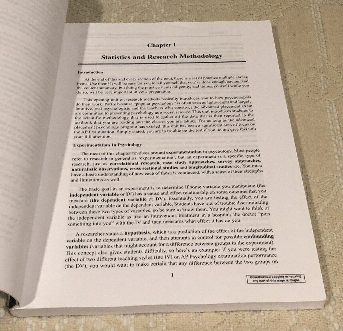 MULTIPLE-CHOICE & FREE RESPONSE Qs IN PREPARATION FOR THE AP PSYCHOLOGY EXAM 2nd
