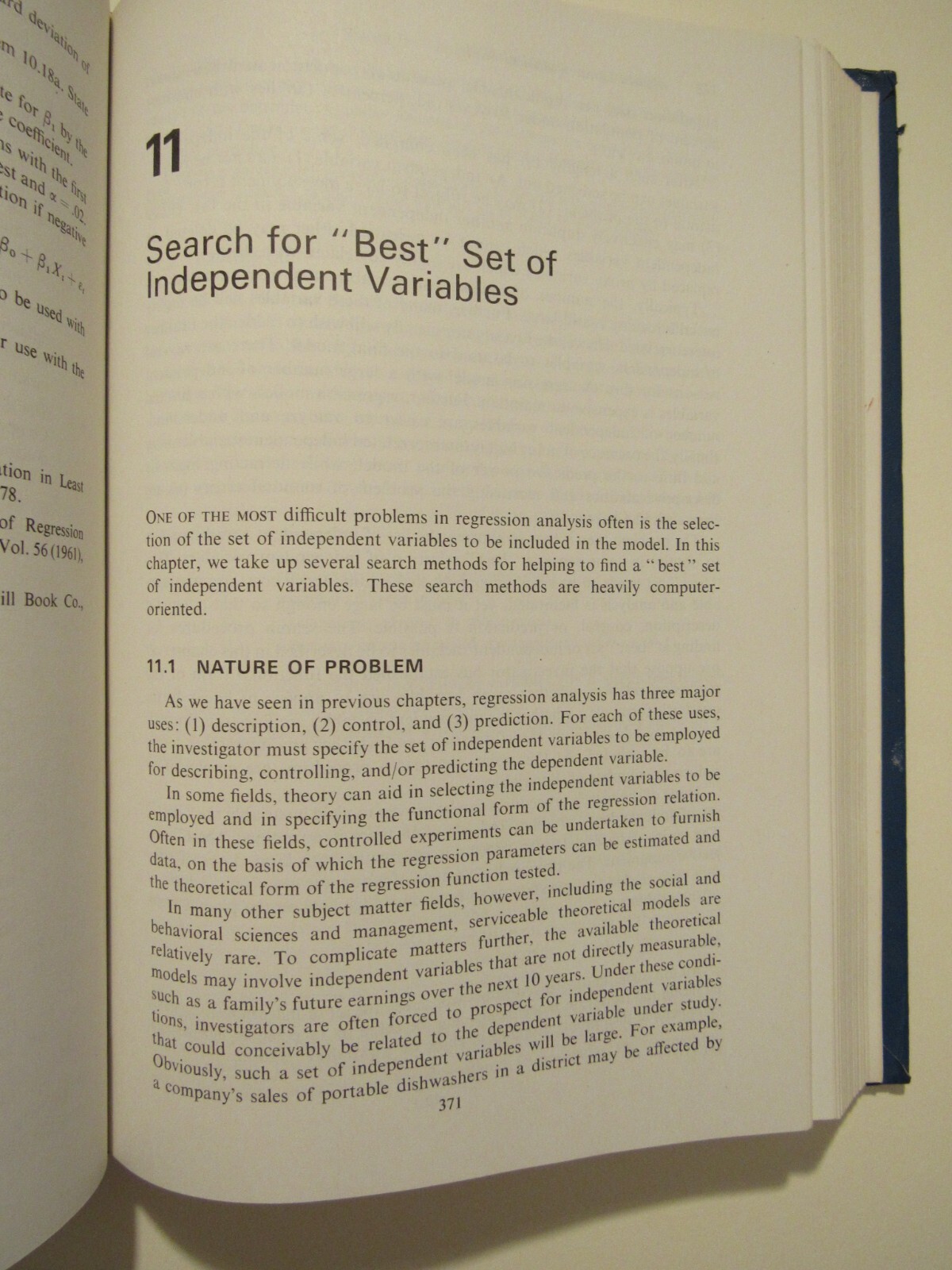 APPLIED LINEAR STATISTICAL MODELS Neter & Wasserman 1974 Hardcover 1st Edition