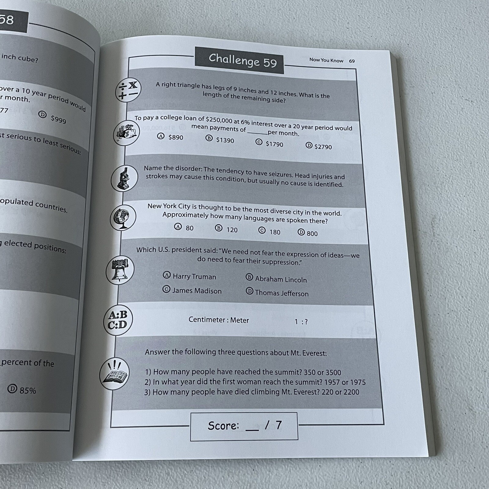Now You Know Volume 2 : 700 Challenging Questions for the Curious Mind by…