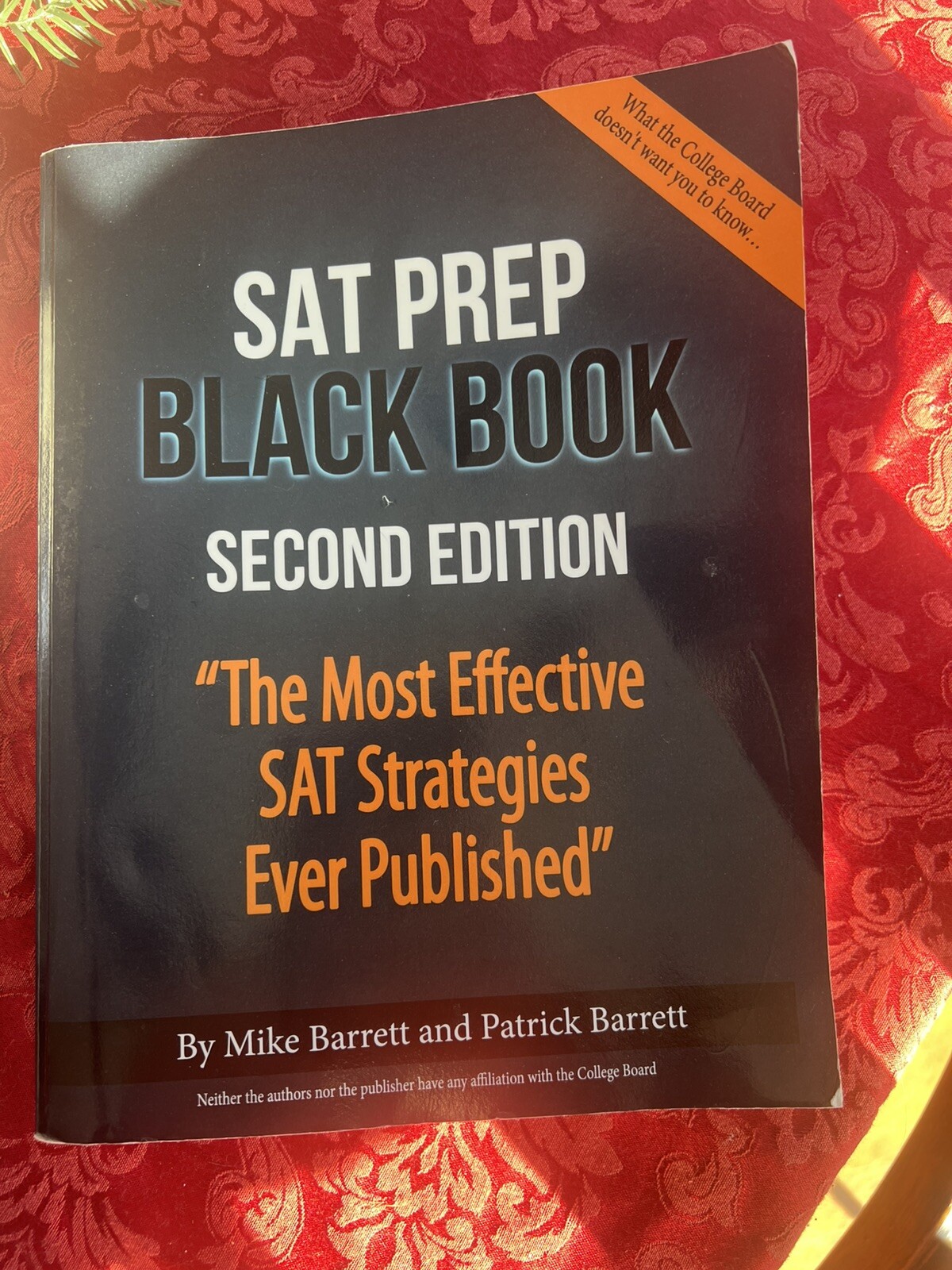 SAT PREP BLACK BOOK SECOND EDITION MIKE BARRET PATRICK BARRETT Best Prep Ever