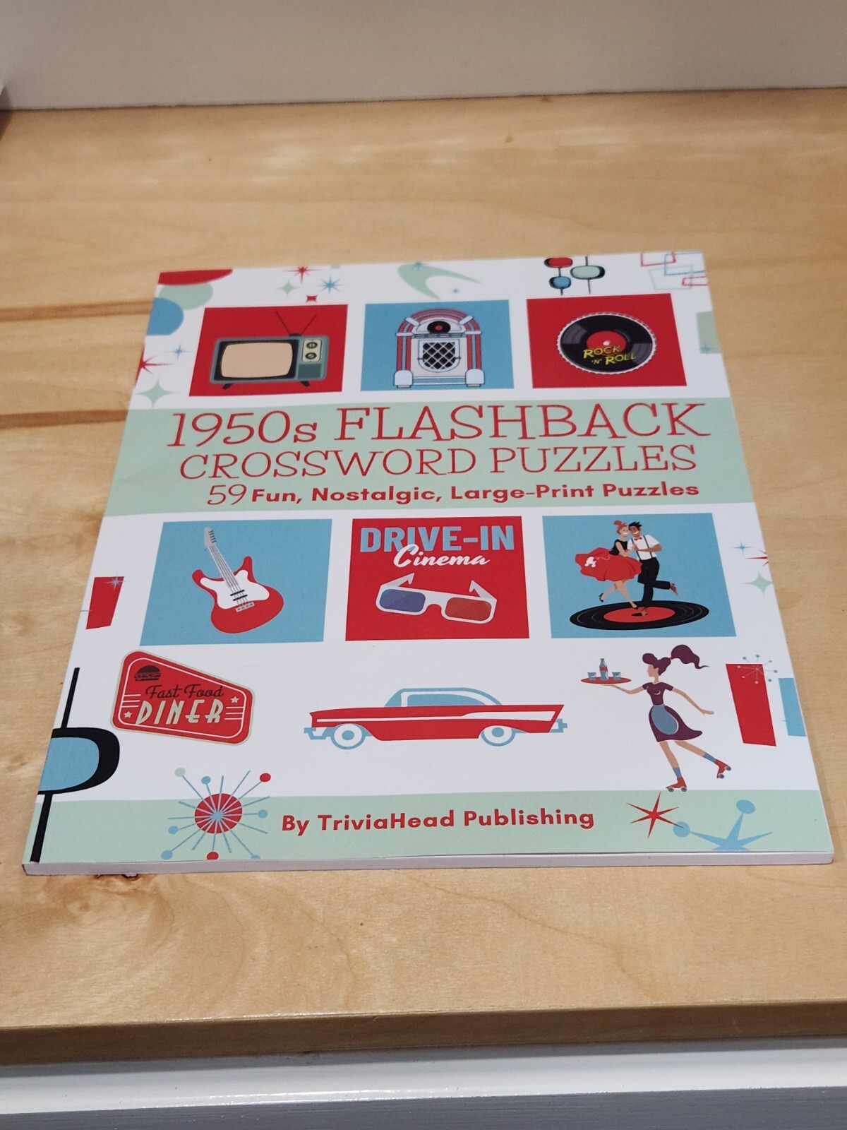1950S Flashback Crossword Puzzles 59 Fun Nostalgic Large-Print