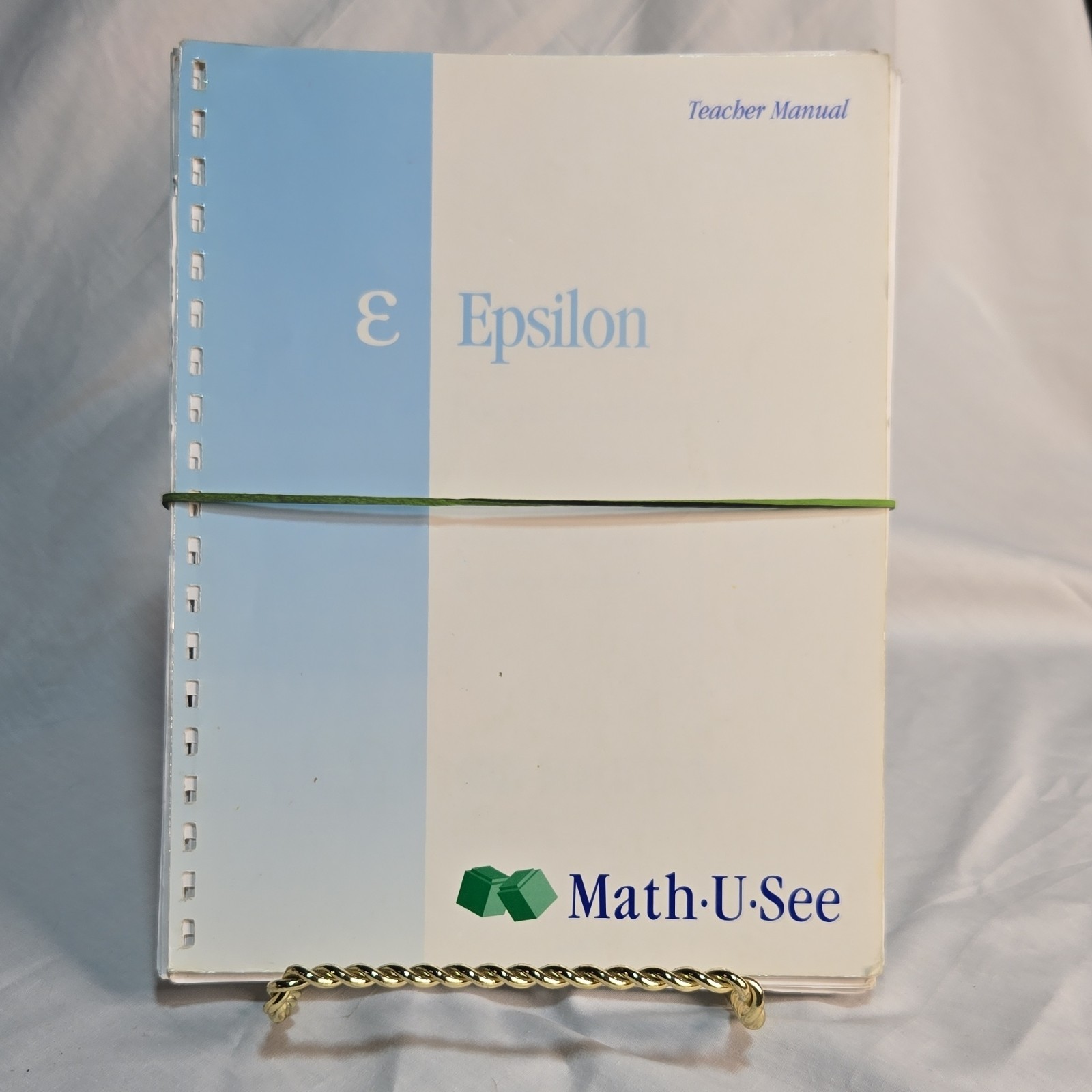 Math-U-See Epsilon Teacher Manual Fractions by Steven P. Demme