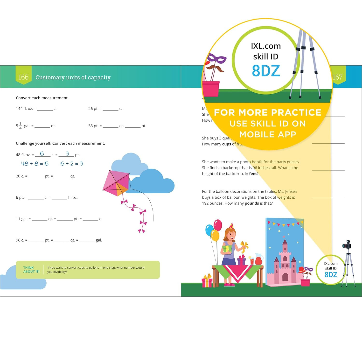The IXL Ultimate 5th Grade Math Workbook, Activity Book for Kids Ages 10-11 Cove