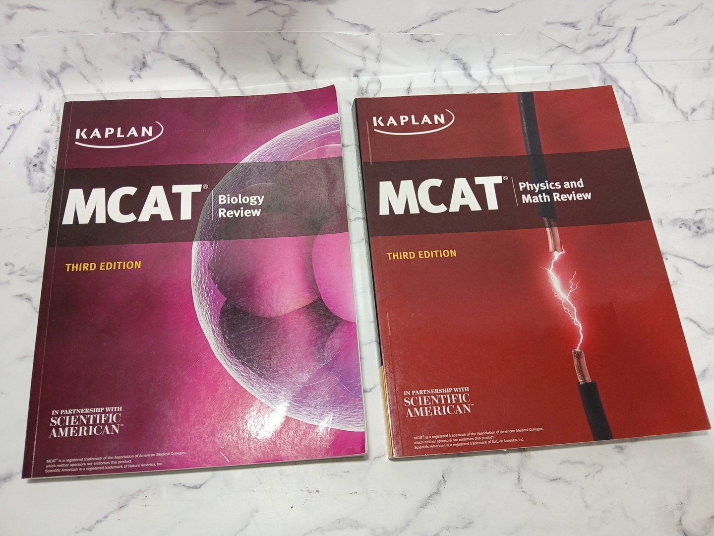 MCAT BIOLOGY REVIEW, PHYSICS & MATH QUICKSHEETS