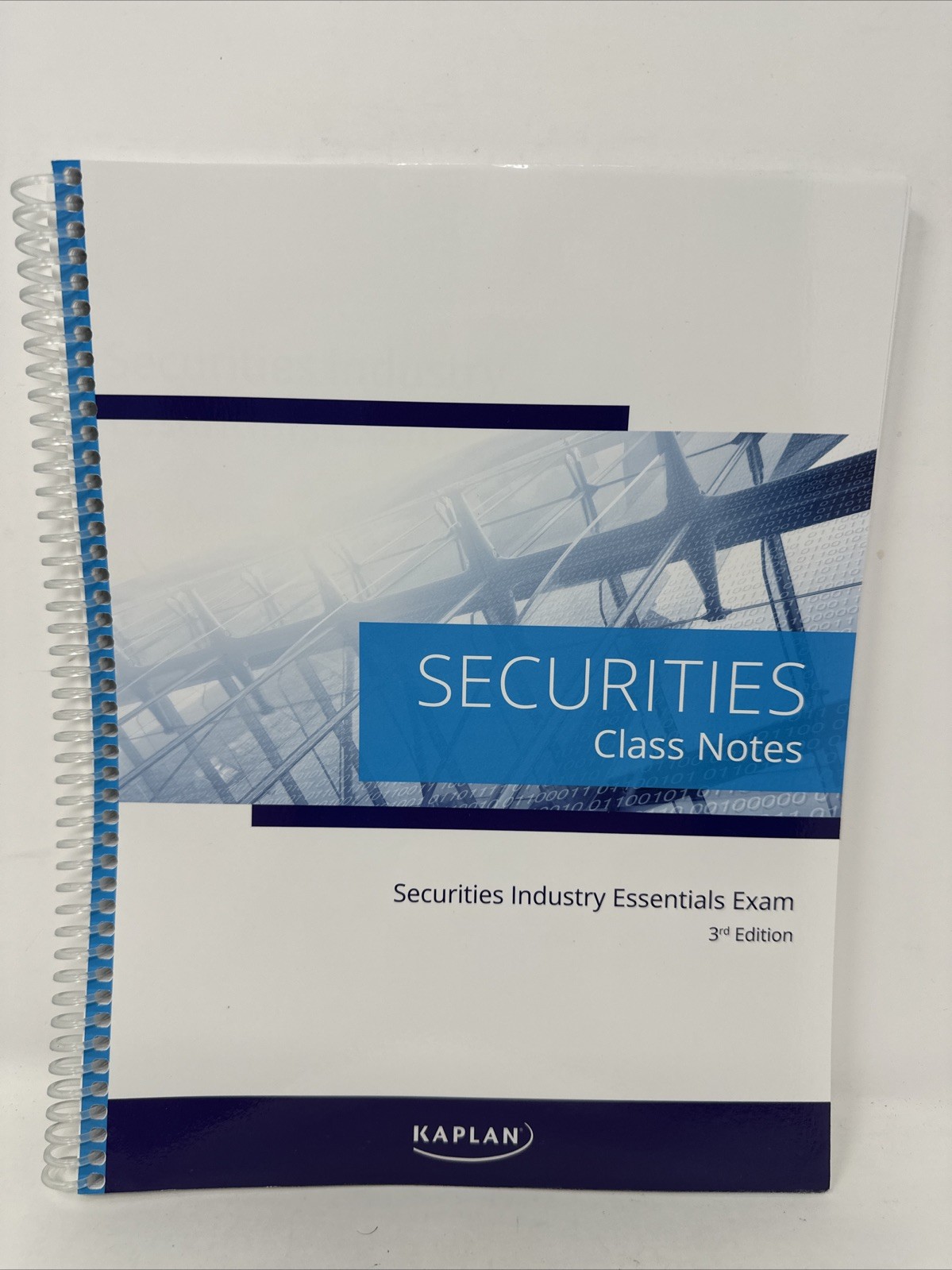 Kaplan Securities Industry Essentials Sie License Class Notes 3rd Edition book