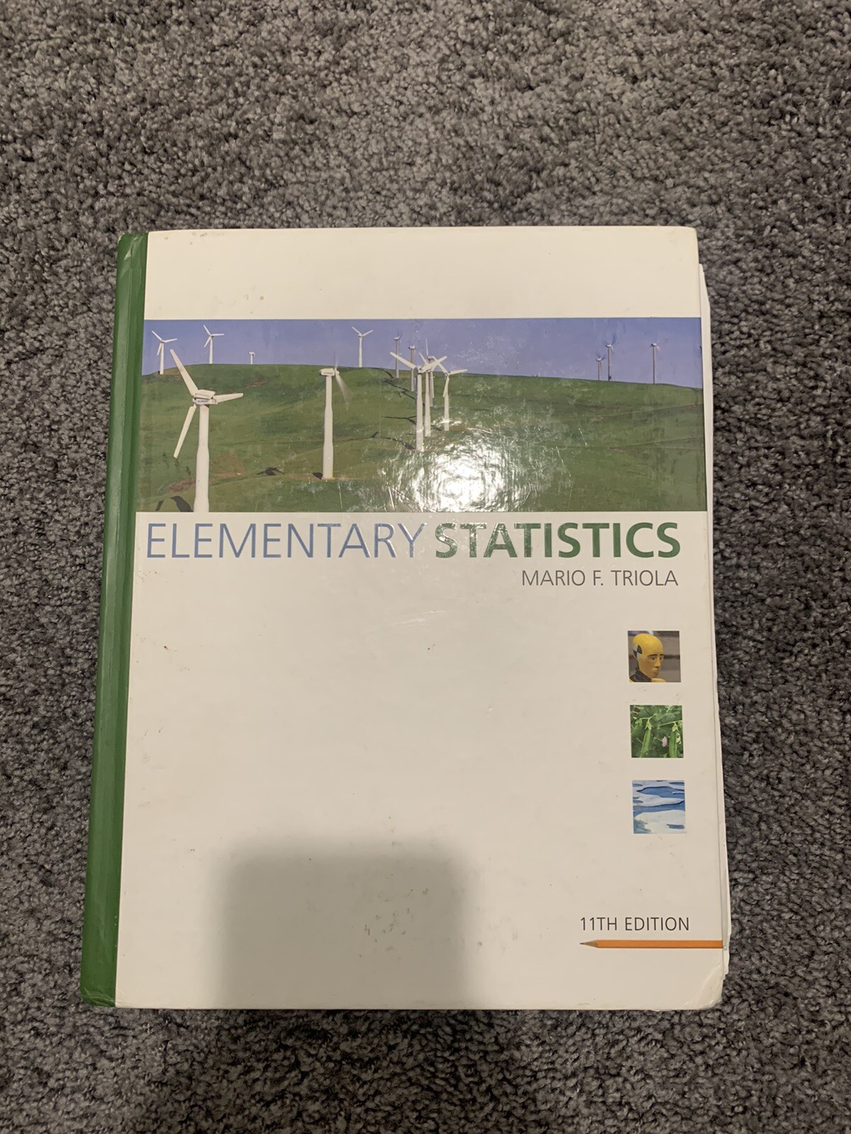Elementary Statistics by Mario F. Triola 11th Edition CD Included