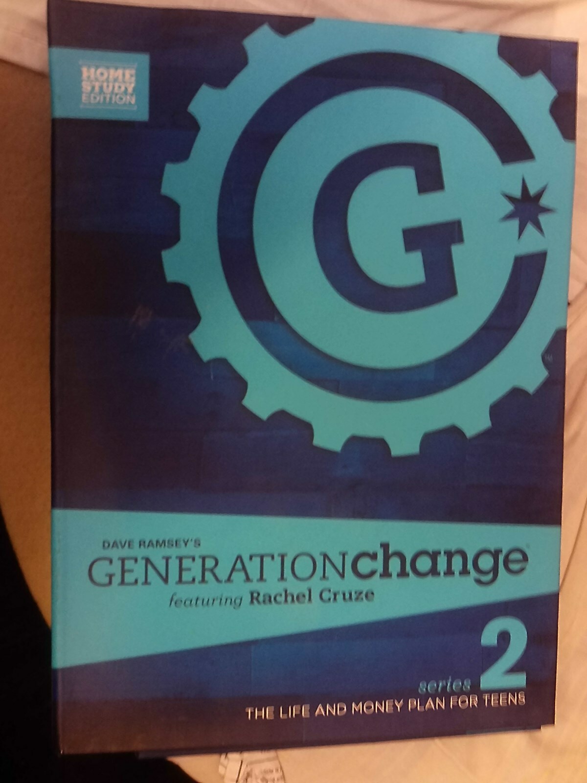 DAVE RAMSEYs GENERATION CHANGE SERIES 2~HOME STUDY ED~RACHEL CRUZE~VG/C DVD-BOOK