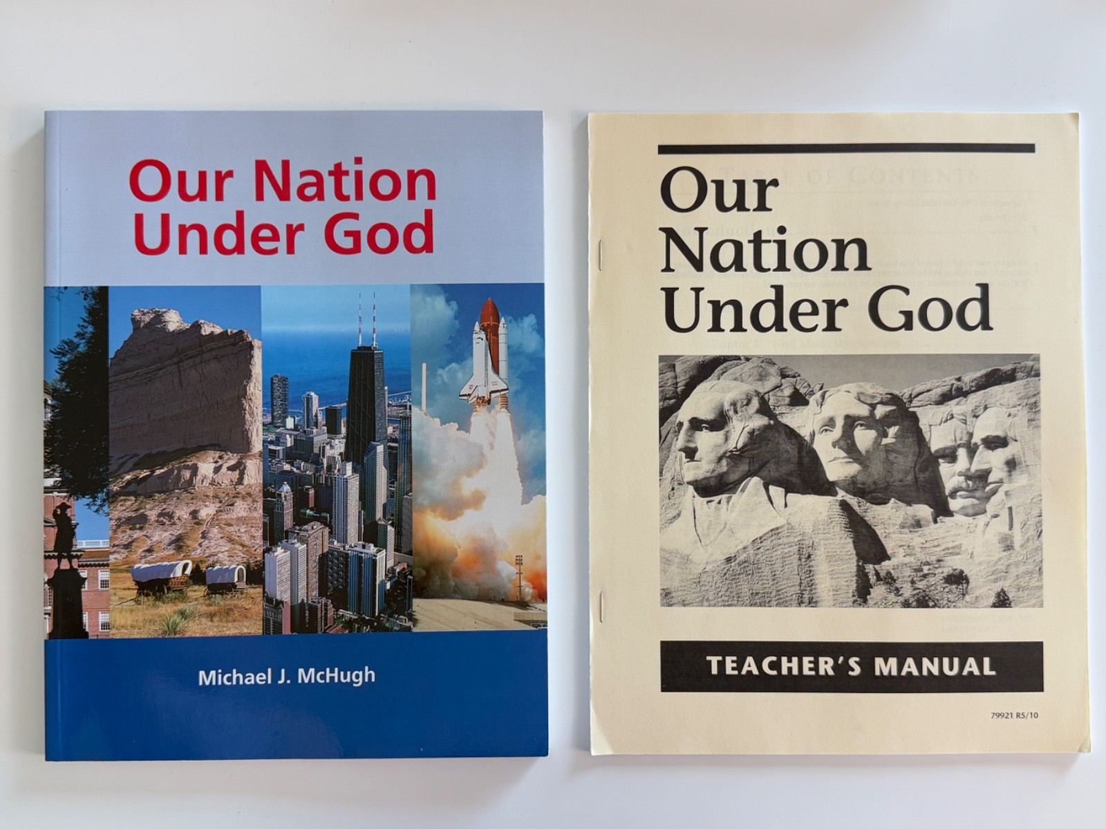 Our Nation Under God, Homeschool Elementary History, textbook and answer key