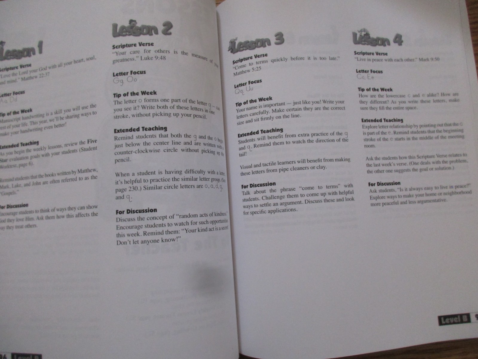 A Reason for Handwriting Comprehensive Teacher Guidebook