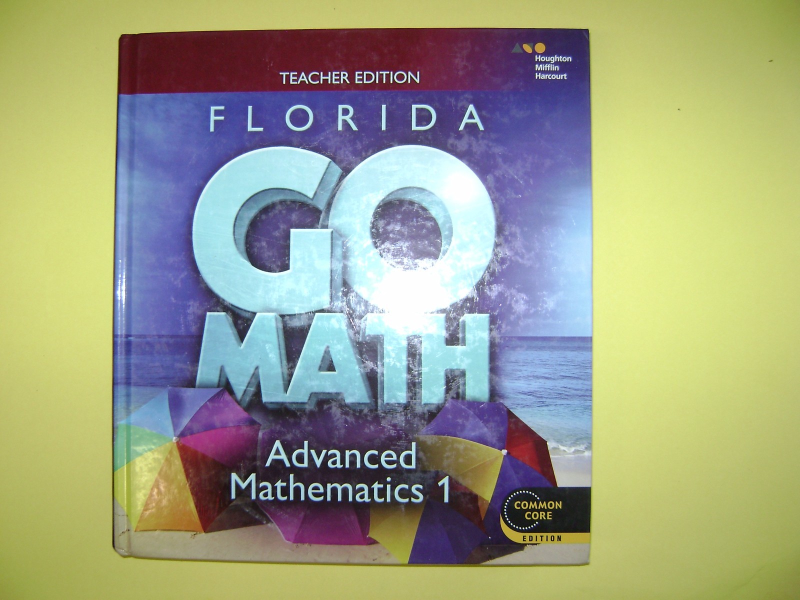 Teacher Edition Go Math! Florida Advanced Mathematics 1 @2015